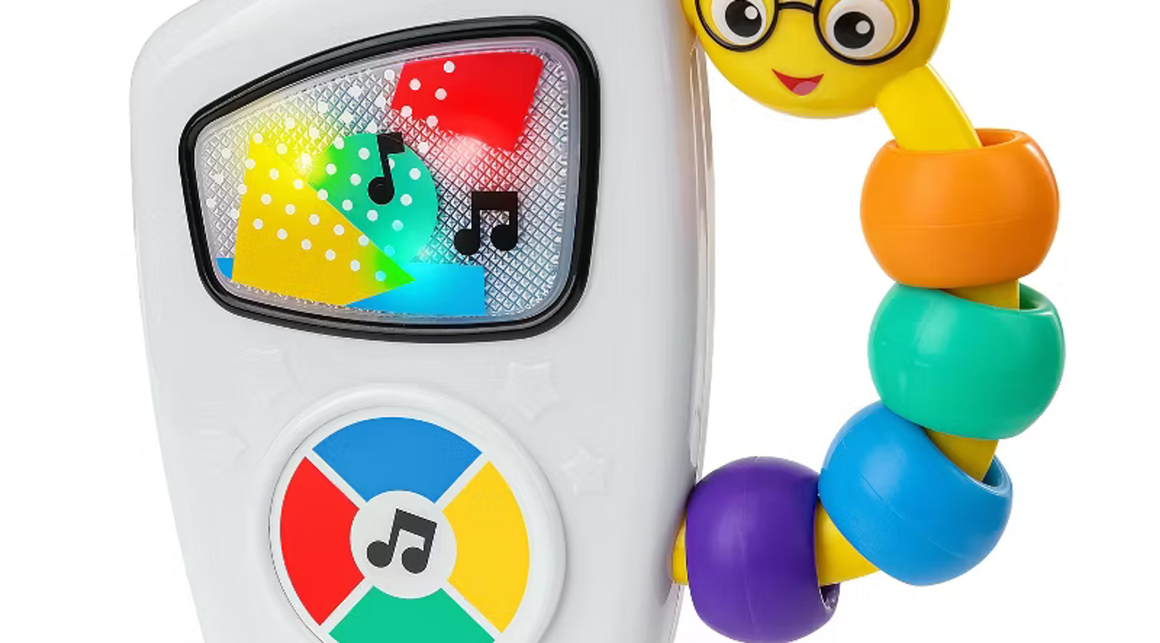 Baby Einstein Take Along Tunes handheld musical toy that lights up