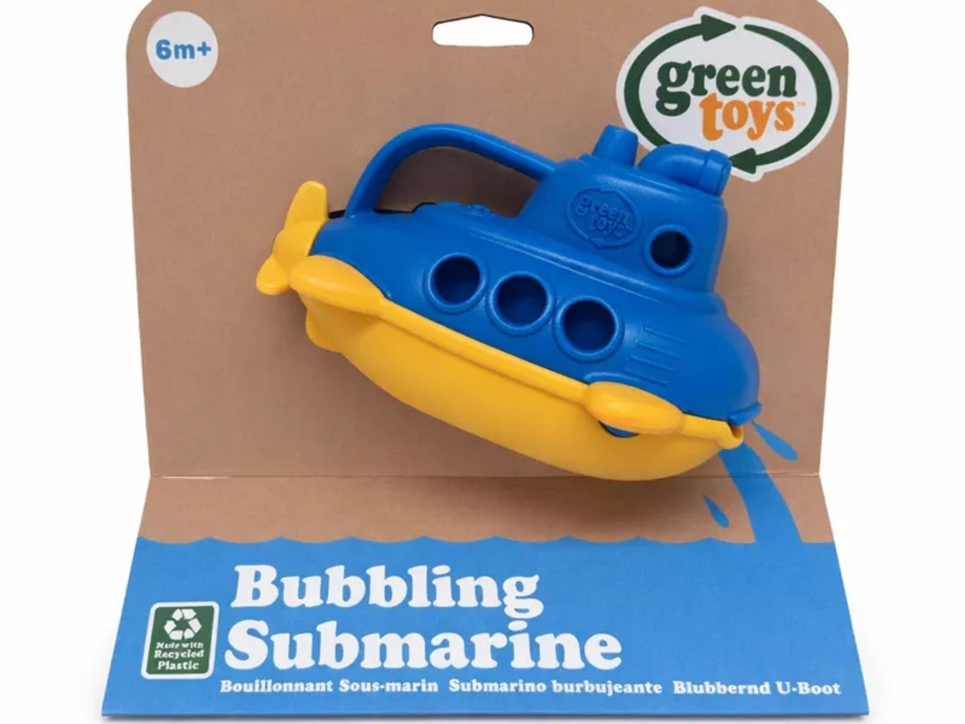 Green Toys Bubbling Submarine bath toy
