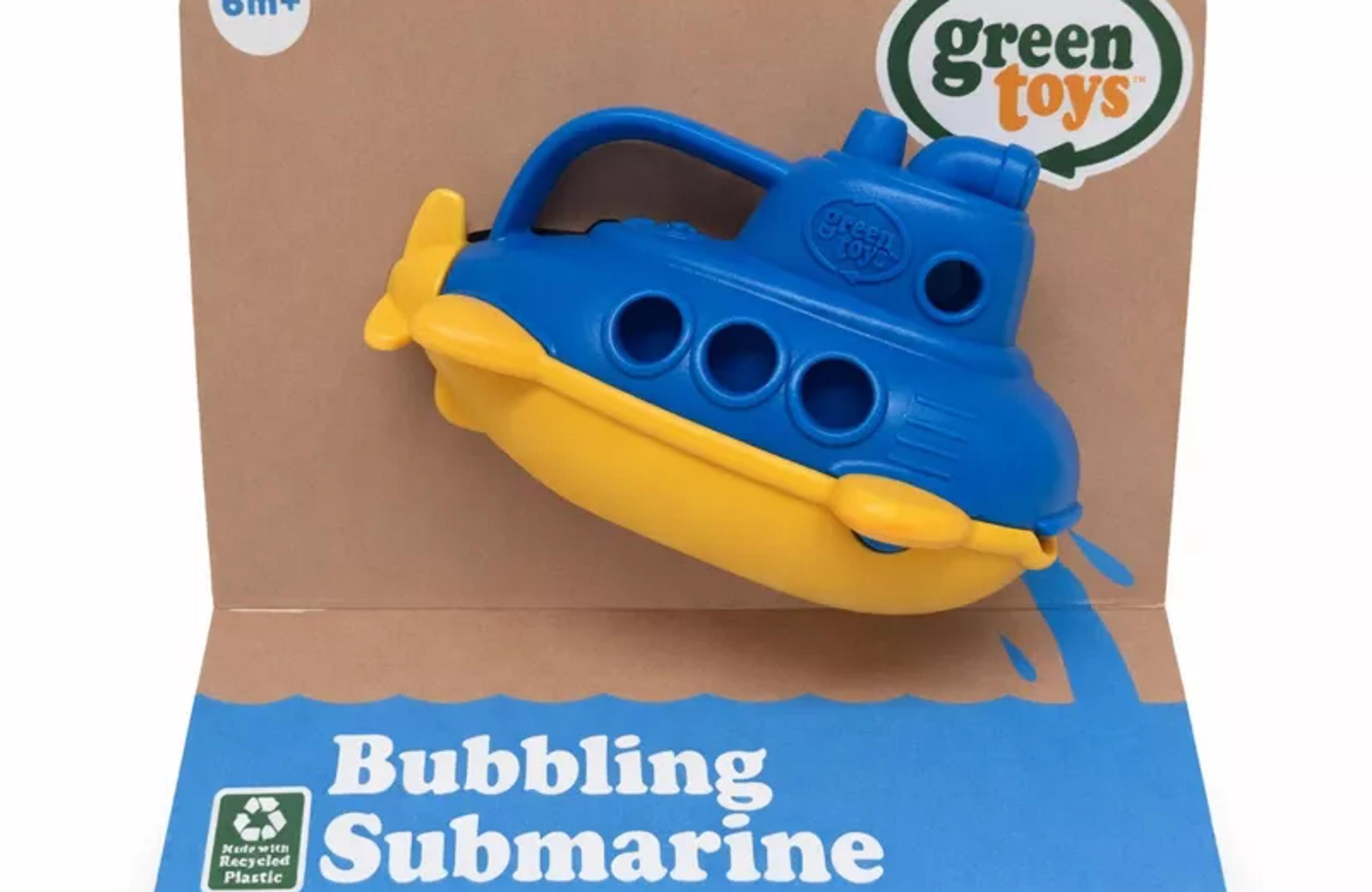 Green Toys Bubbling Submarine bath toy