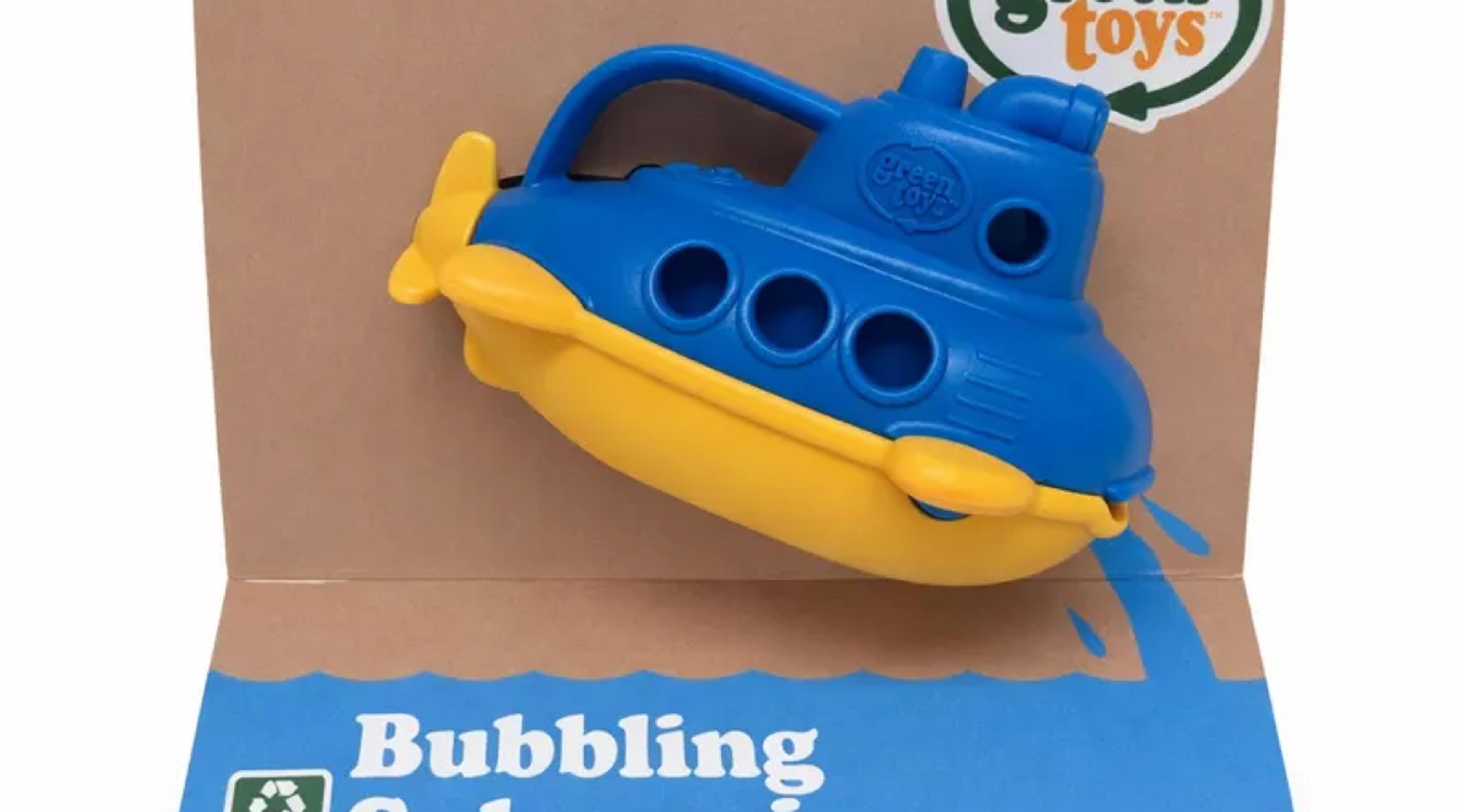 Green Toys Bubbling Submarine bath toy
