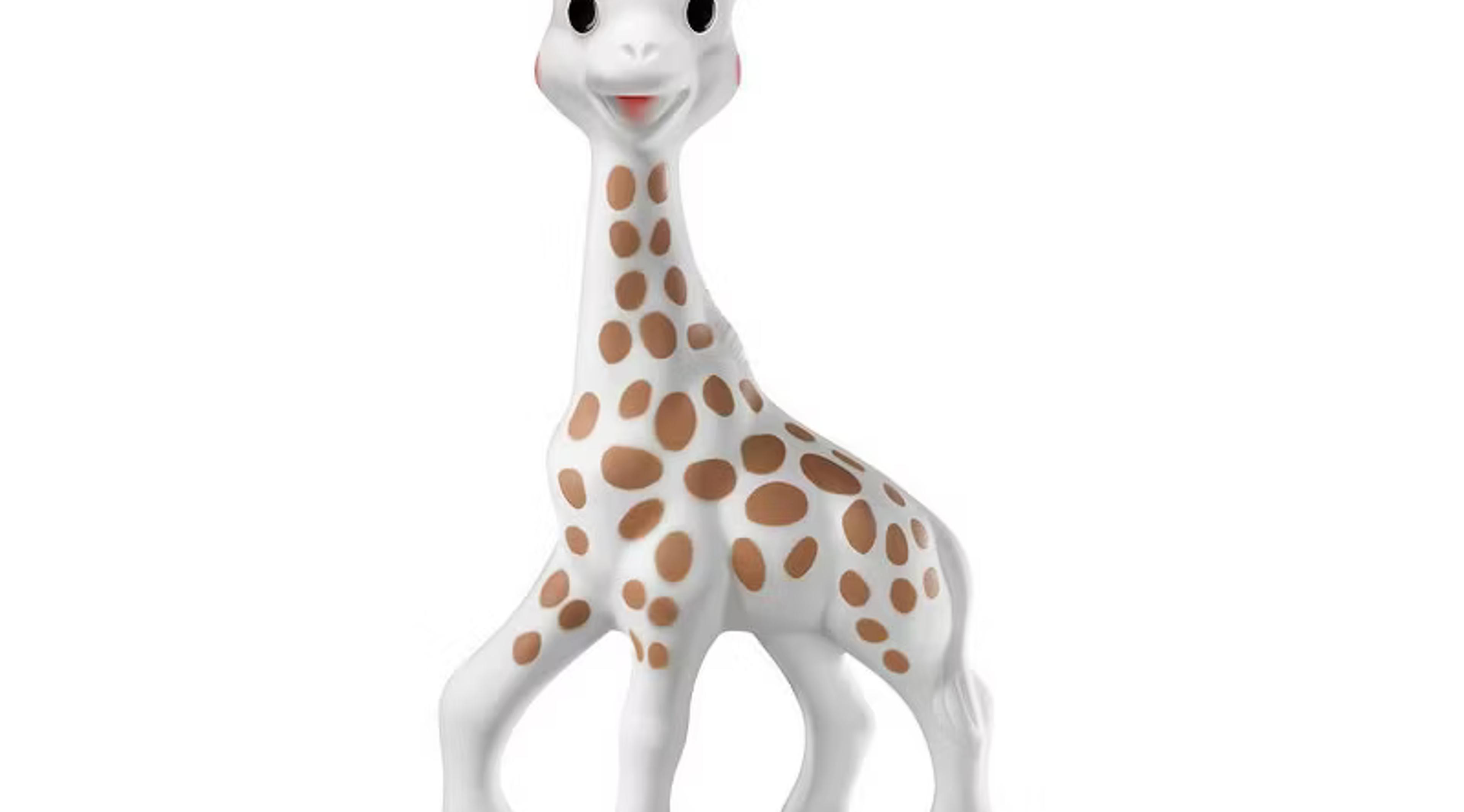 Sophie la Girafe natural rubber giraffe baby teether