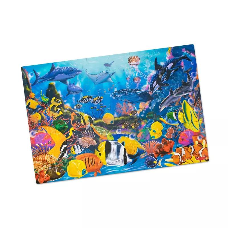 Melissa and Doug Underwater Ocean 48-piece floor puzzle