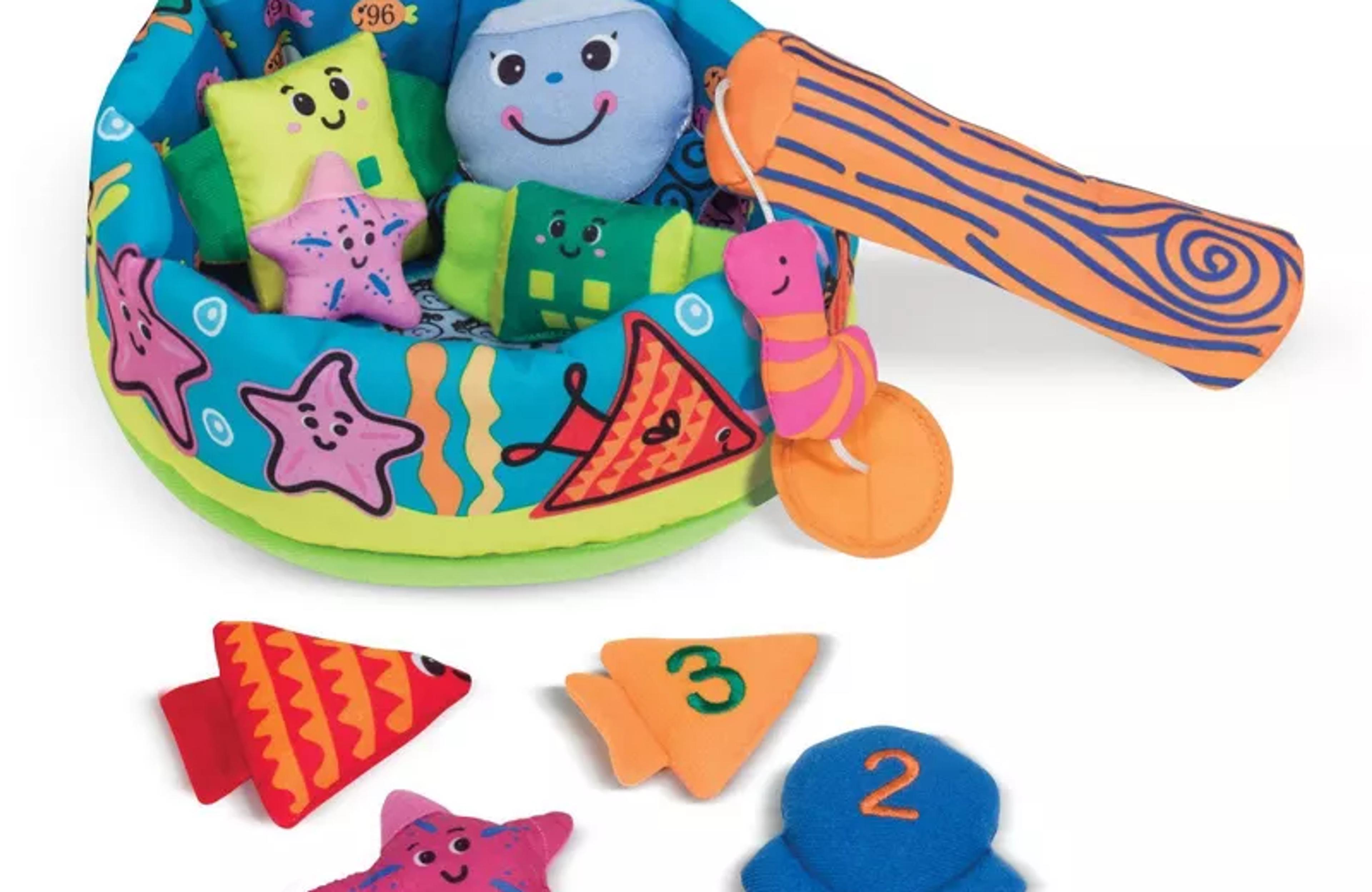 Melissa and Doug K's Kids Fish and Count soft learning game