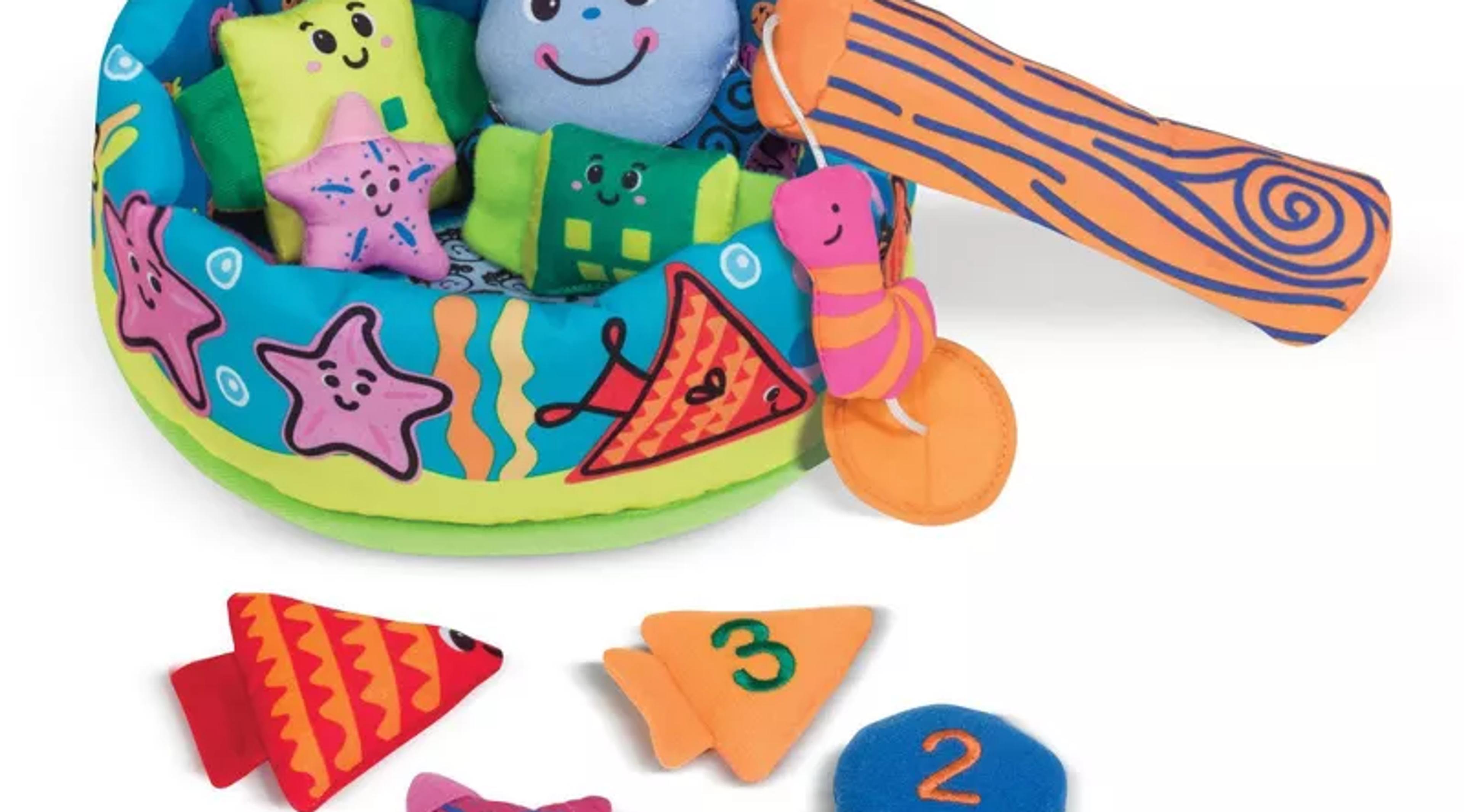 Melissa and Doug K's Kids Fish and Count soft learning game