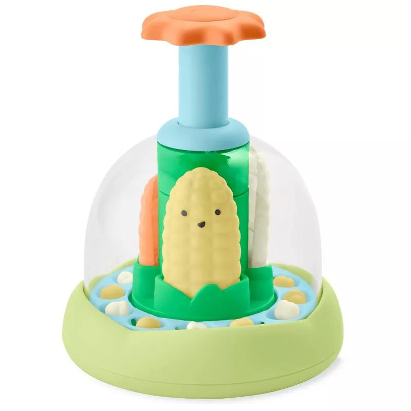 Skip Hop Farmstand corn spinner push-and-spin baby toy