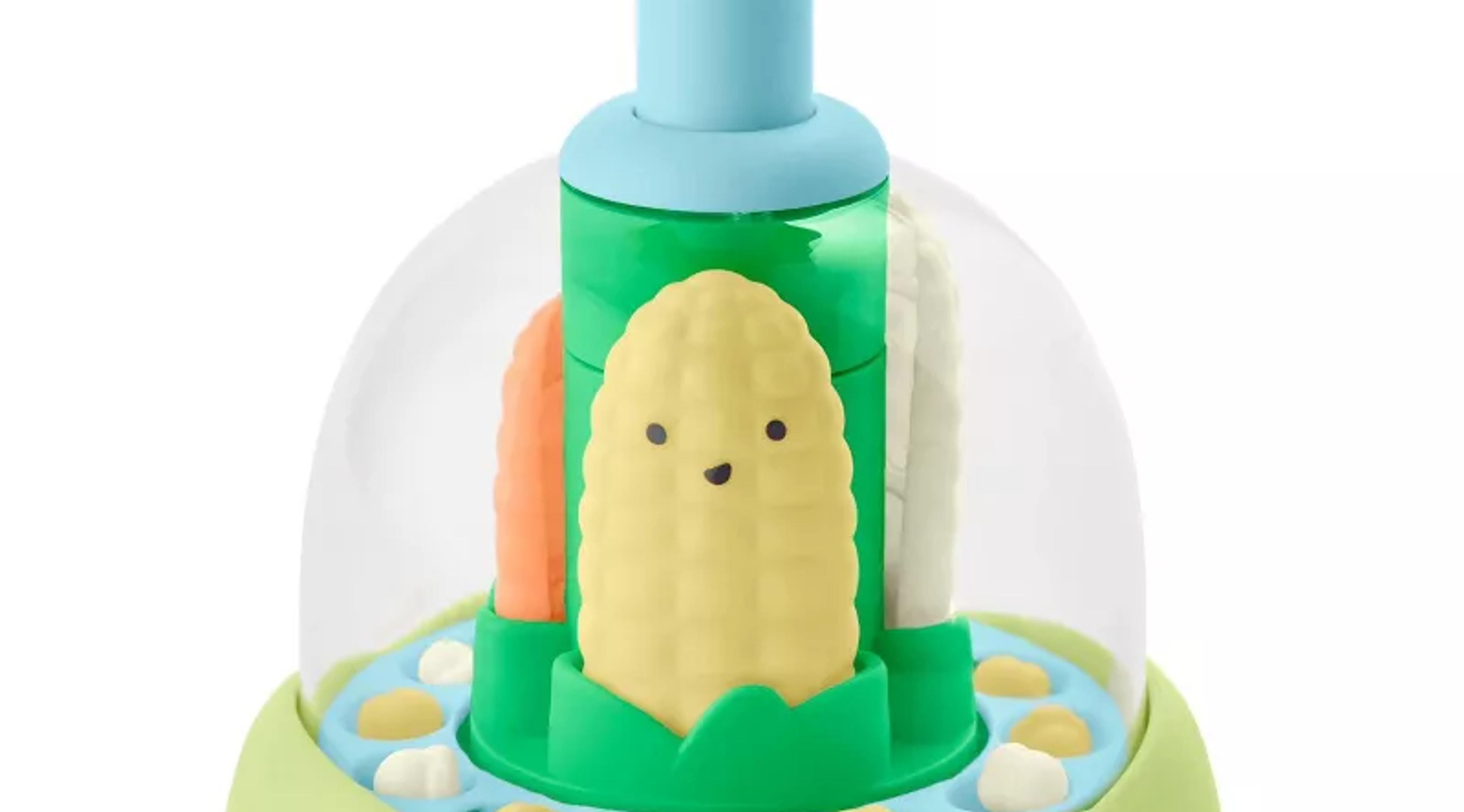 Skip Hop Farmstand corn spinner push-and-spin baby toy