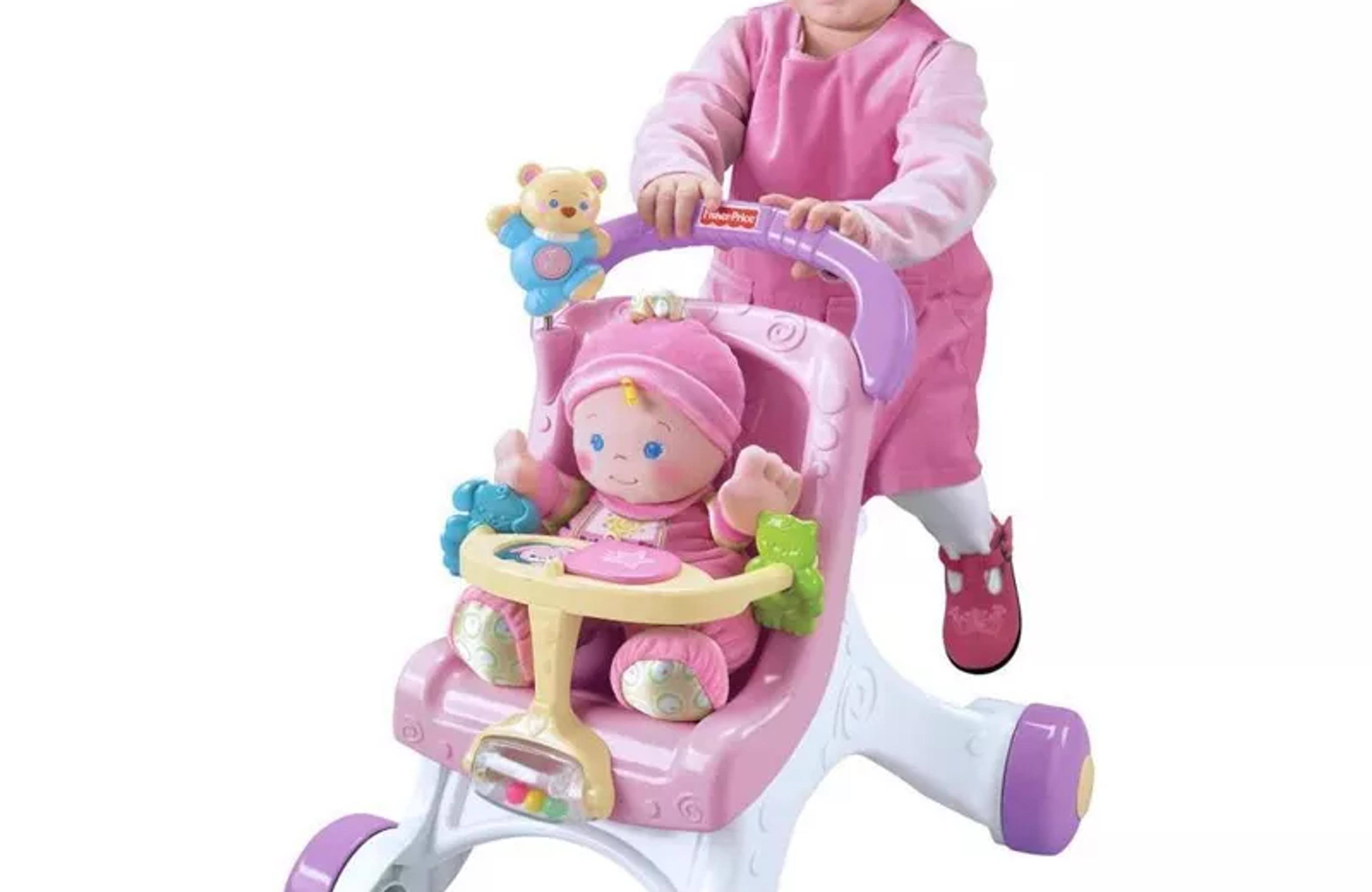 Fisher-Price Stroll-Along push walker toddler toy