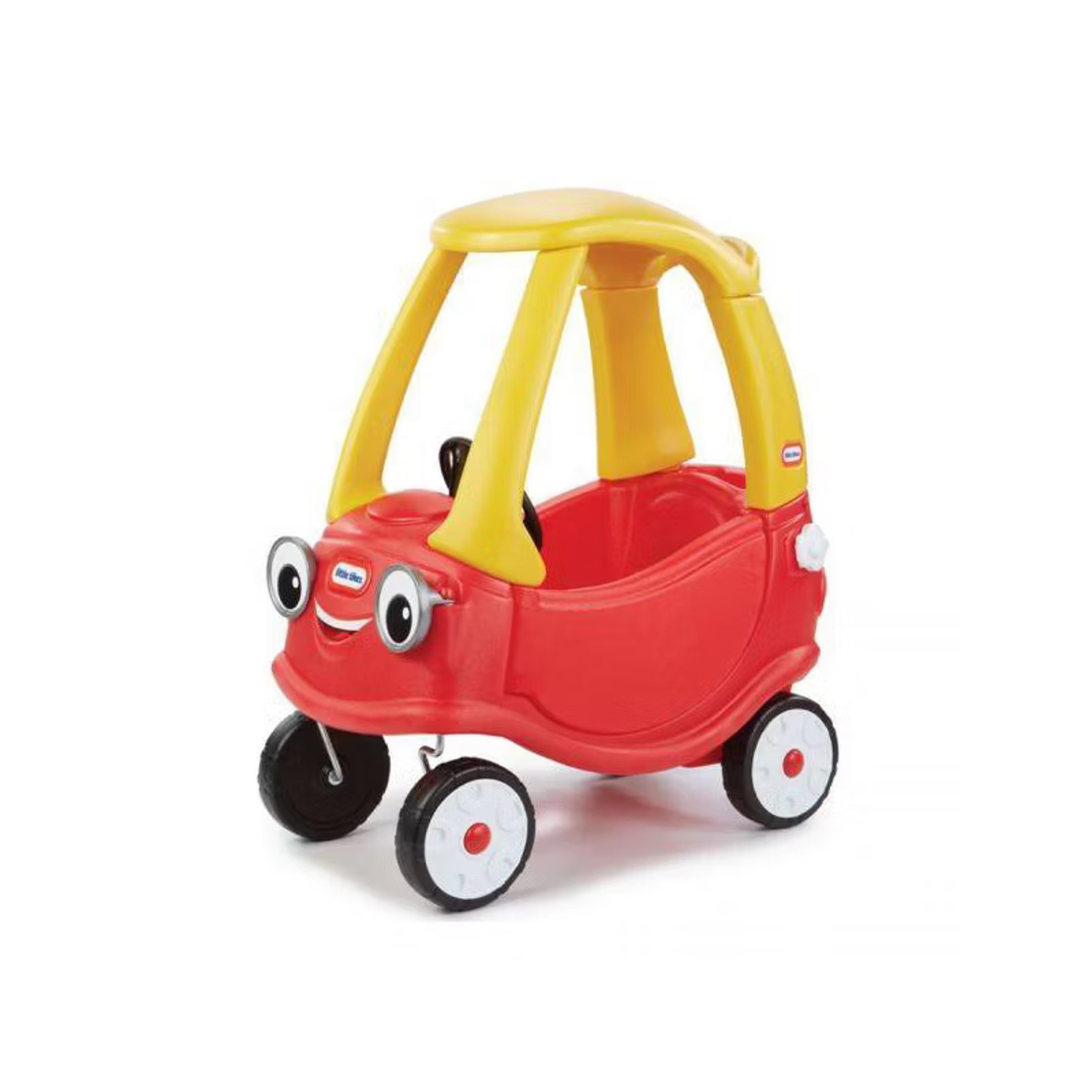 Little Tikes Cozy Coupe red and yellow ride-on car for toddlers