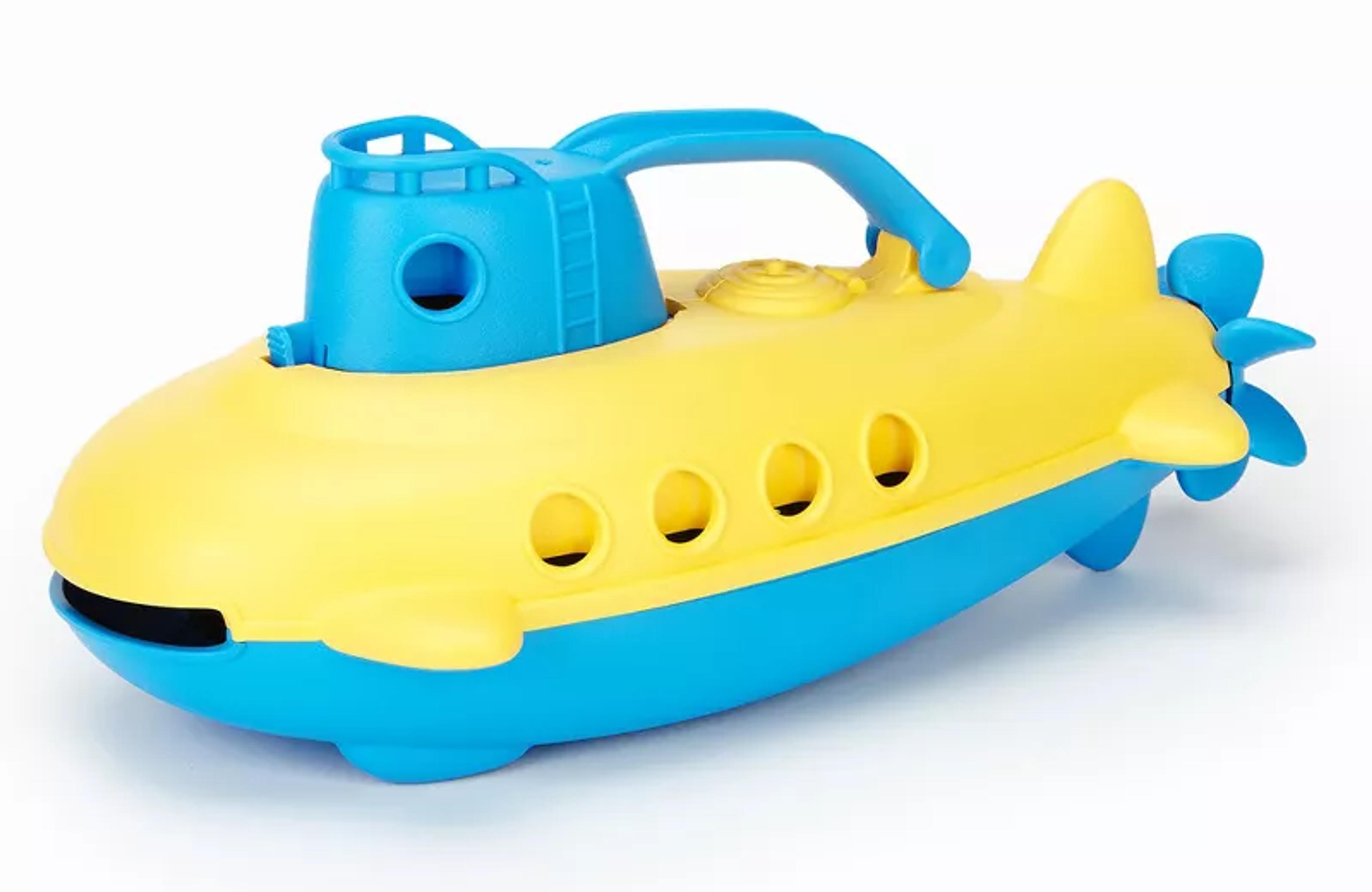 Green Toys My First Submarine blue bath toy