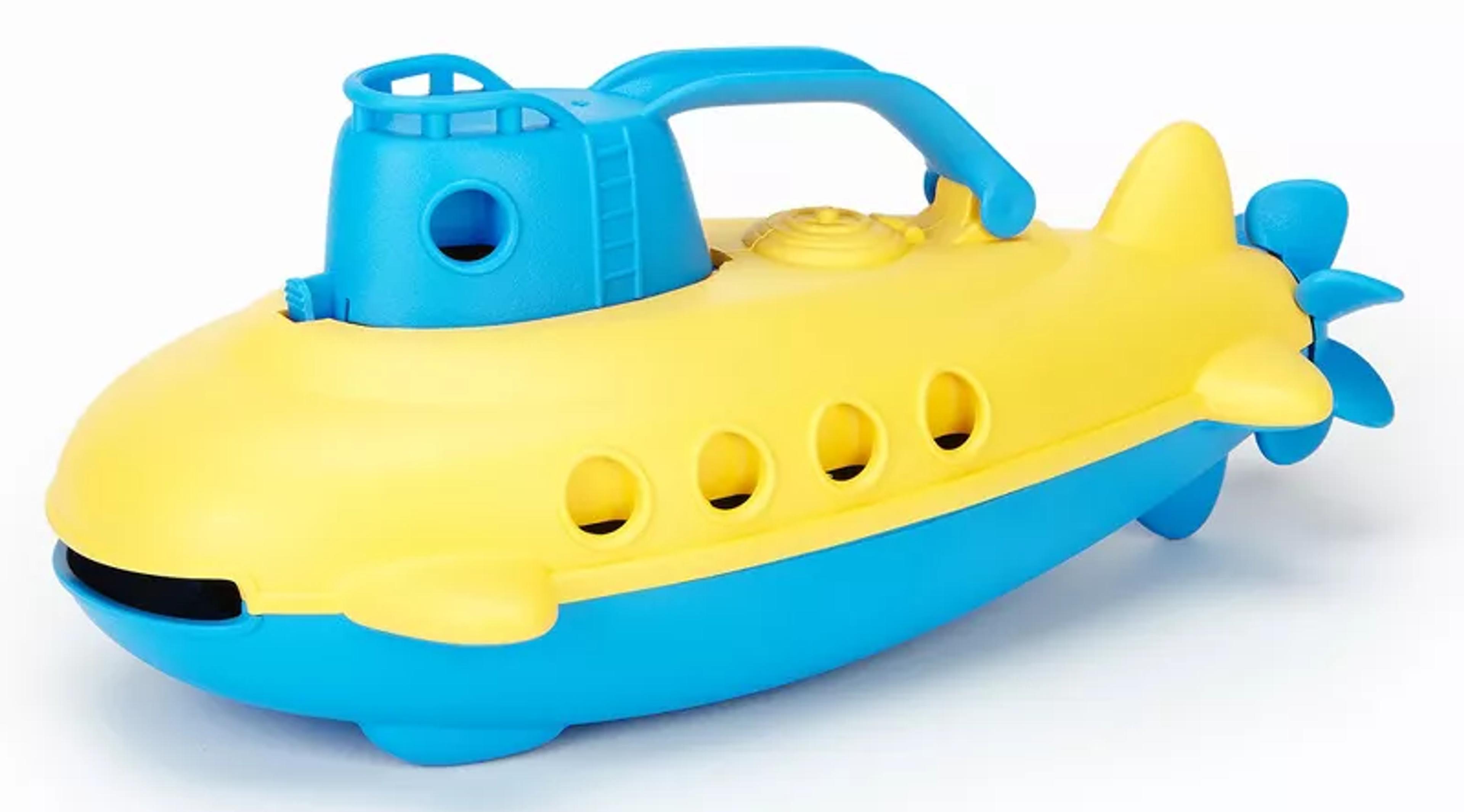 Green Toys My First Submarine blue bath toy