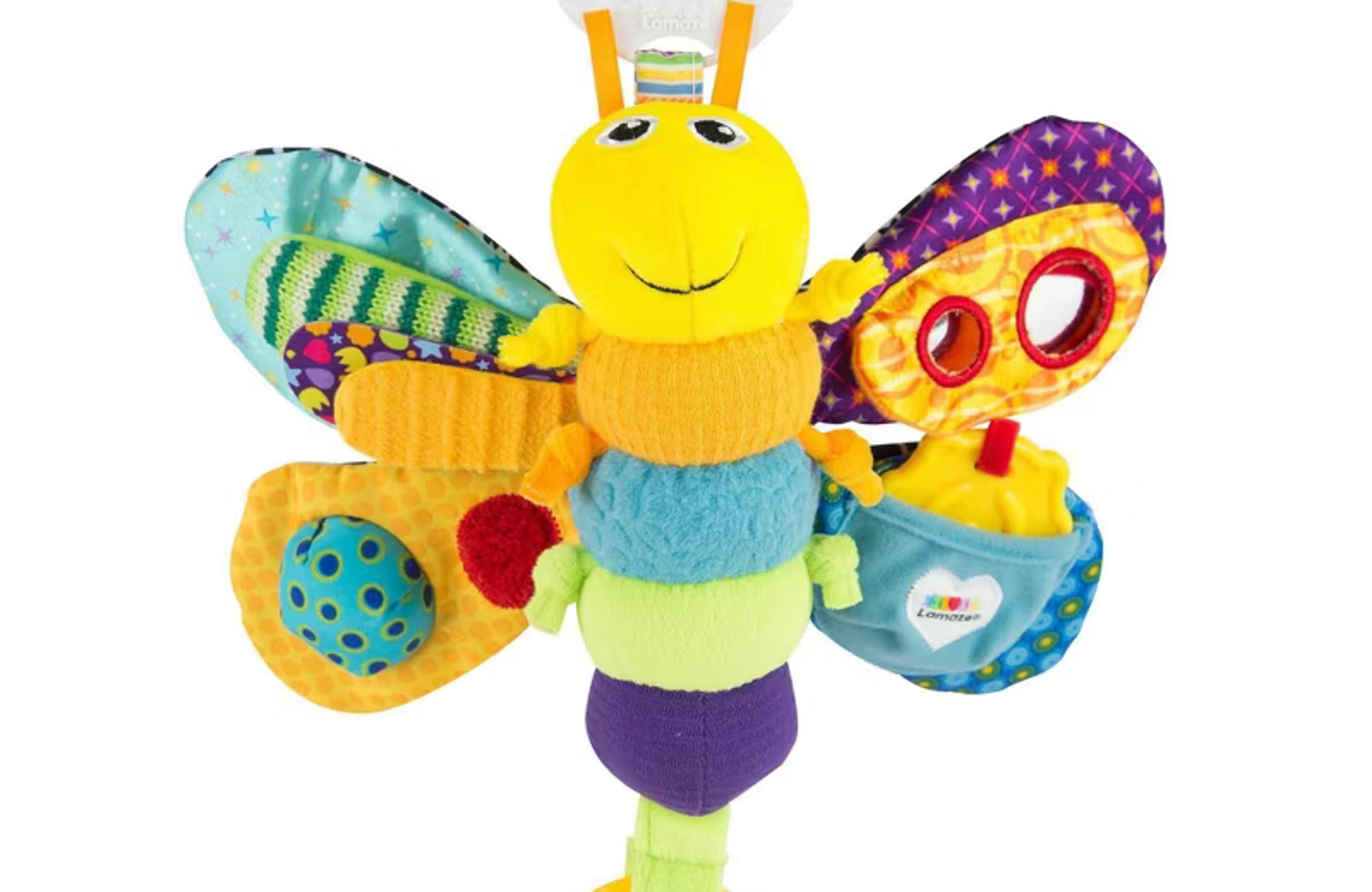 Lamaze Clip & Go Freddie the Firefly sensory development baby toy