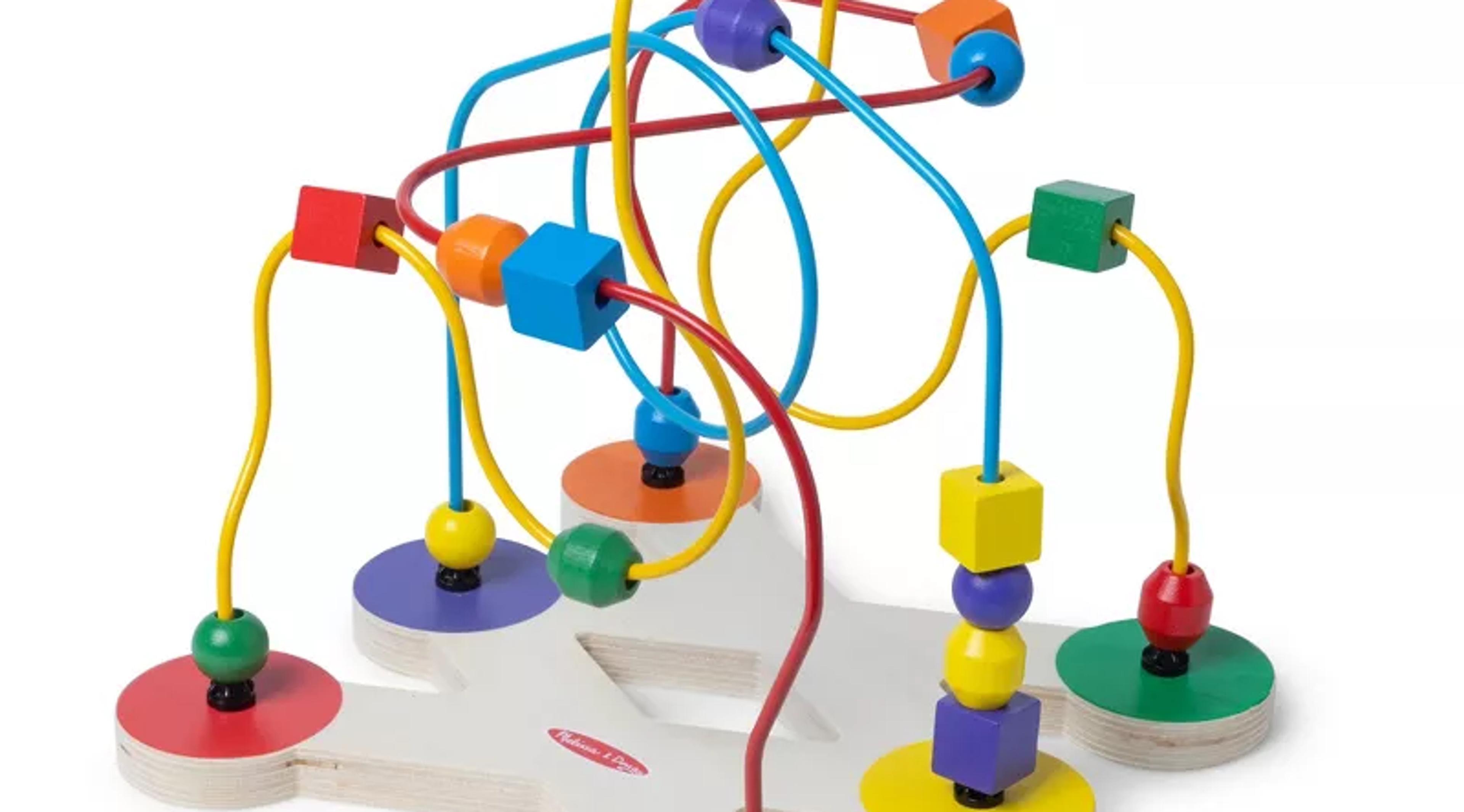 Melissa and Doug Classic Bead Maze wooden toy