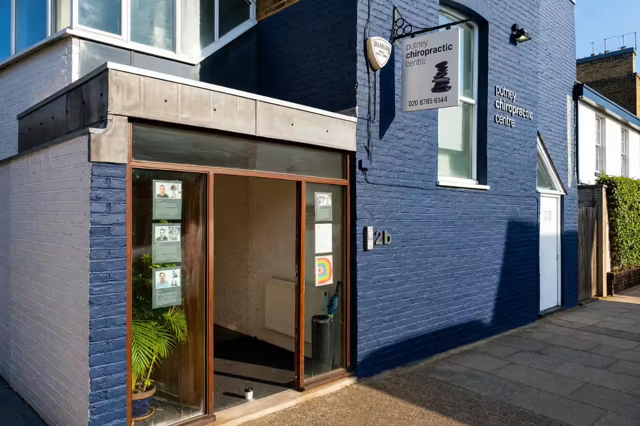 Putney chiropractic clinic on Weiss Road, Putney SW15 London
