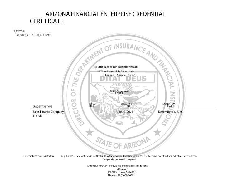 City of Glendale Business License
