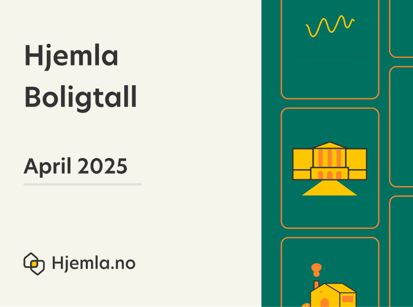 Hjemla Boligtall: Boligmarkedet i Norge – April 2025