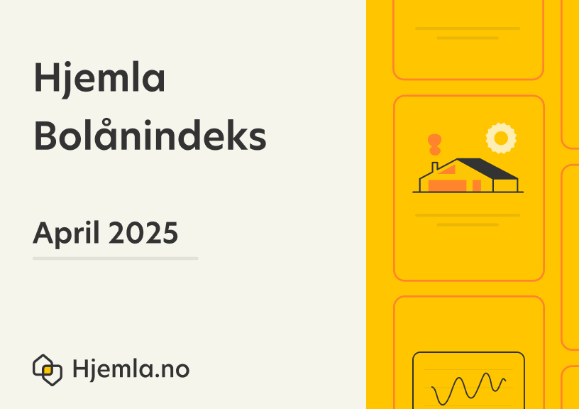 Hjemla Bolånindeks for april 2025