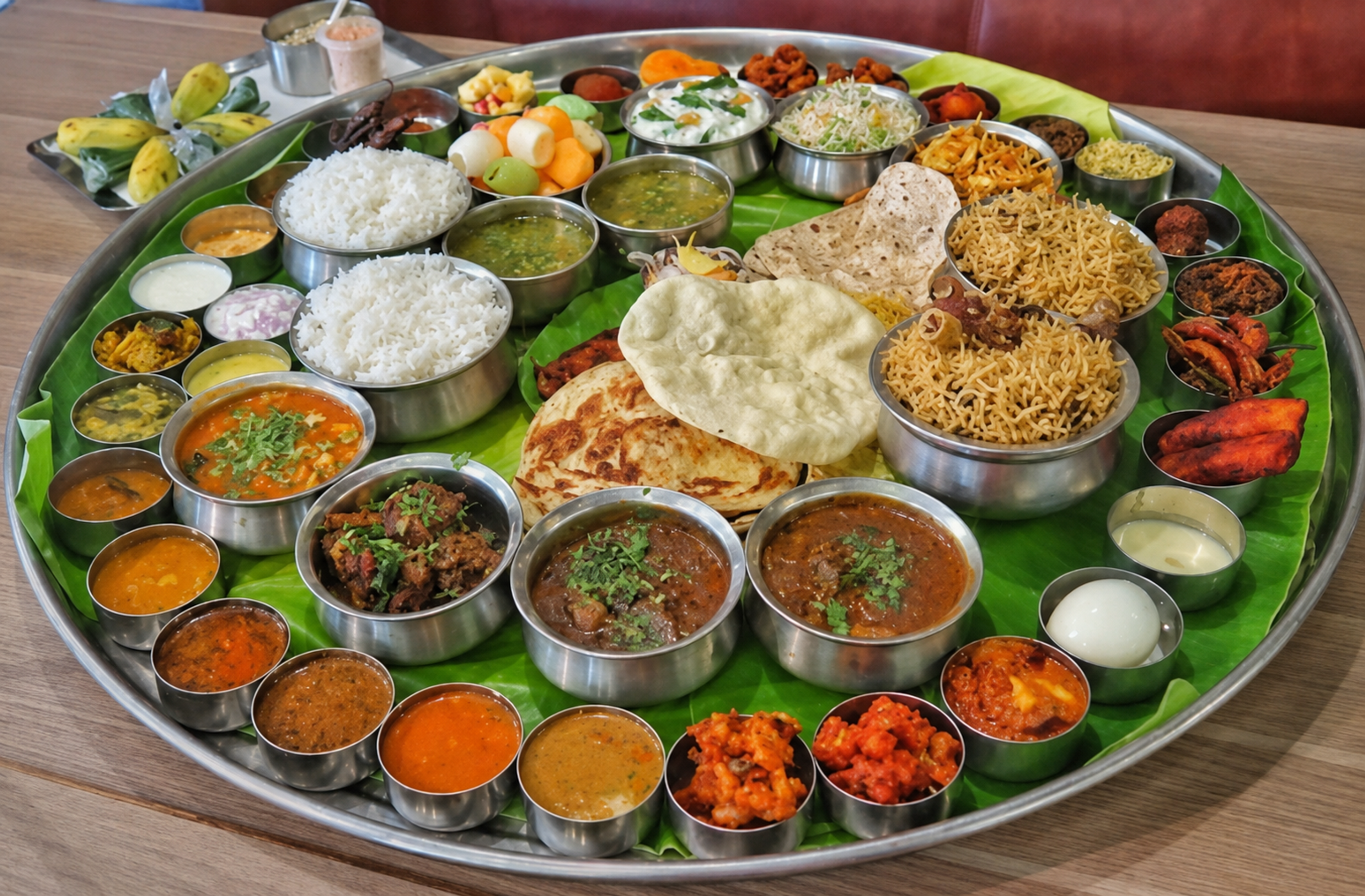 South Indian Thali — Chennai 2 Hyderabad