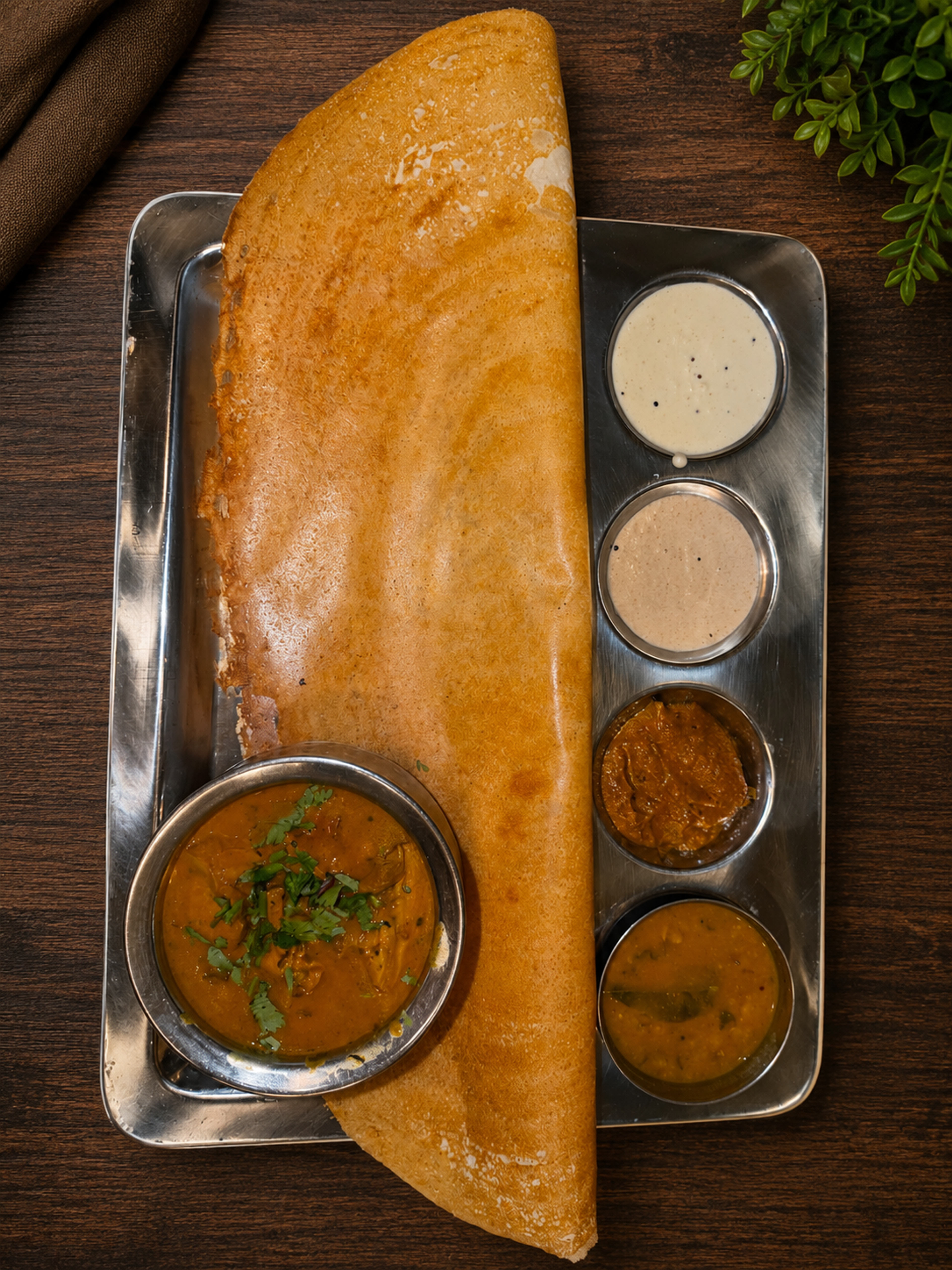 Chicken Curry Dosa Combo — Chennai 2 Hyderabad