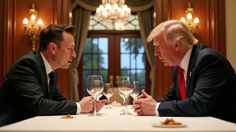 Elonas Muskas ir „Mar-a-Lago“: verslo ir politikos susiliejimas