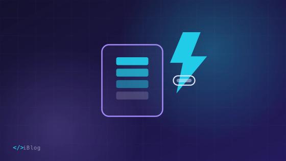 Išorinė baterija (powerbank) su įkrovimo juostomis, žaibo simboliu ir USB-C jungtimi