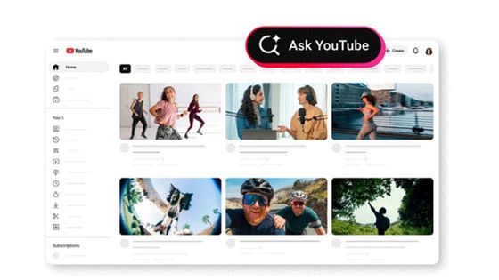 YouTube darbalaukyje paleidžia pokalbinę „Ask YouTube“ paiešką