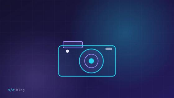Belveidrodinis fotoaparatas su objektyvu – iliustracija