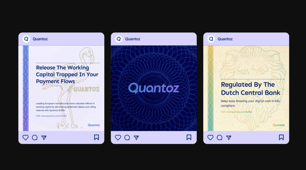 Quantoz social media post templates
