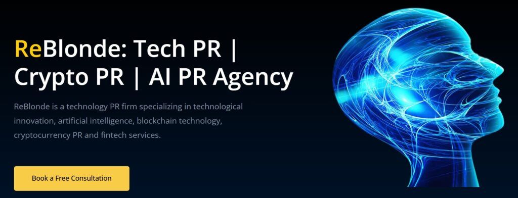 ReBlonde agency homepage screenshot