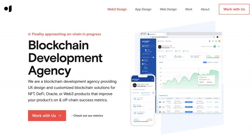 Zensite development agency screenshot