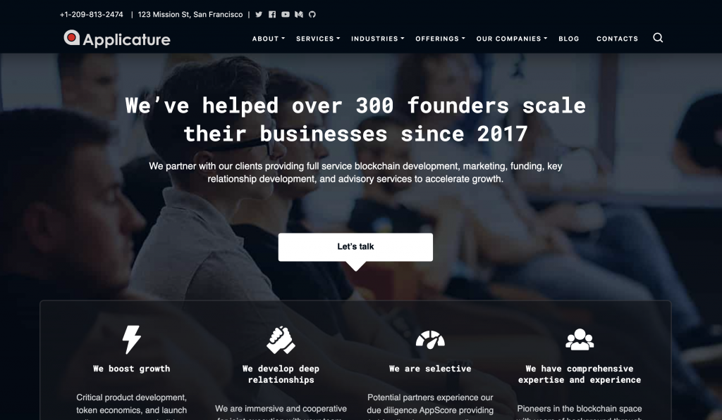Applicature Screenshot