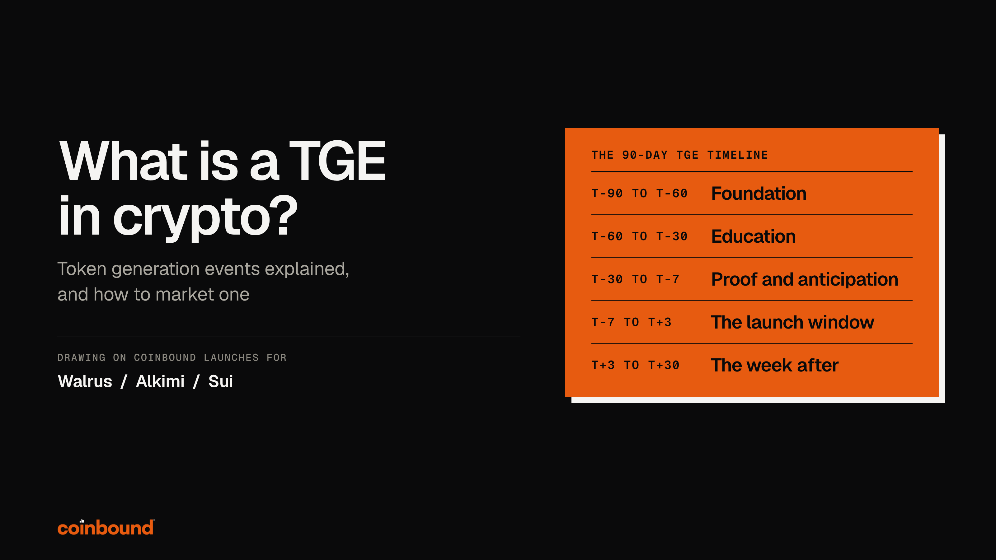 What Is a TGE in Crypto? Token Generation Events Explained (2027)