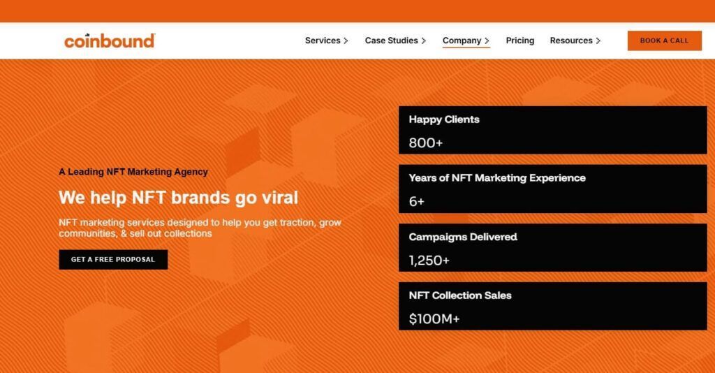 Coinbound NFT marketing