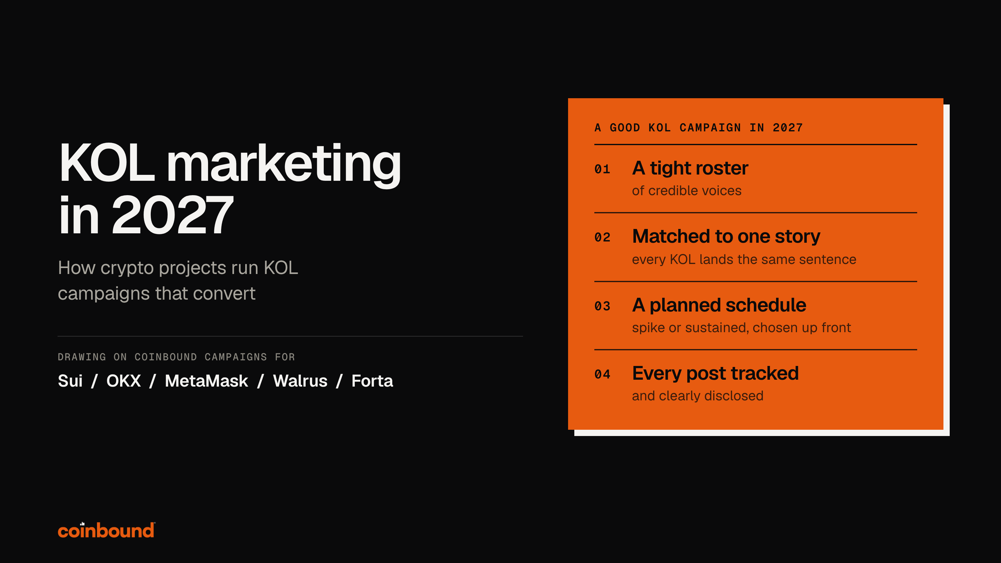 KOL Marketing in 2027: How Crypto Projects Run KOL Campaigns That Convert