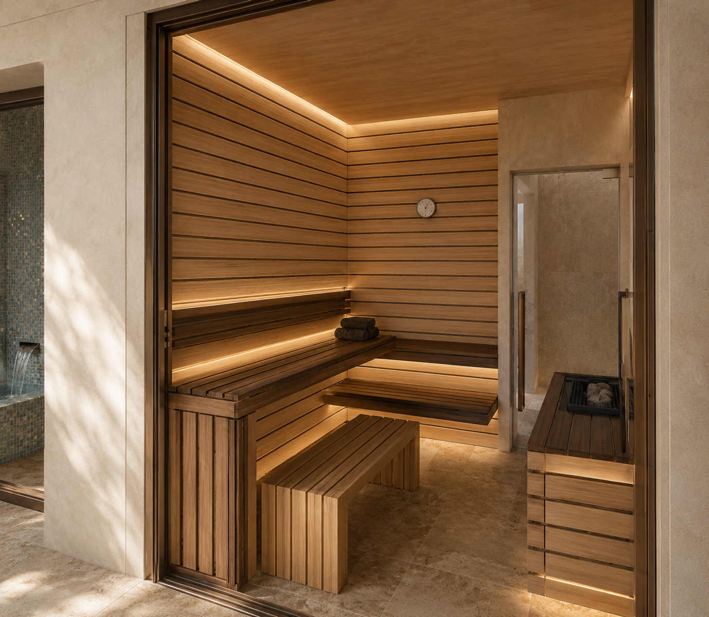 Visualisation: sauna
