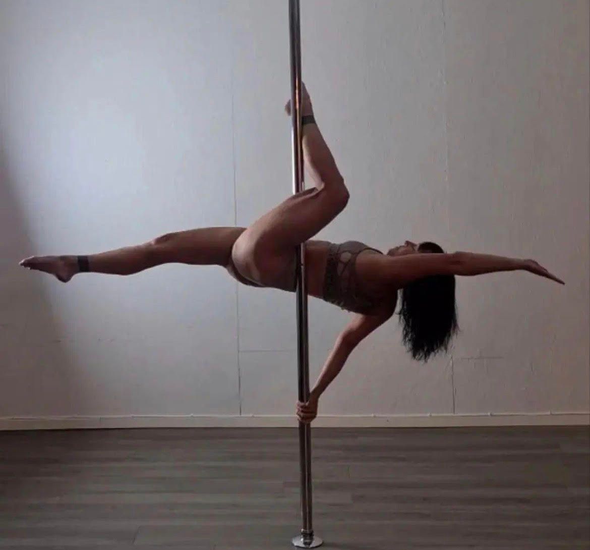 Bild på poledance