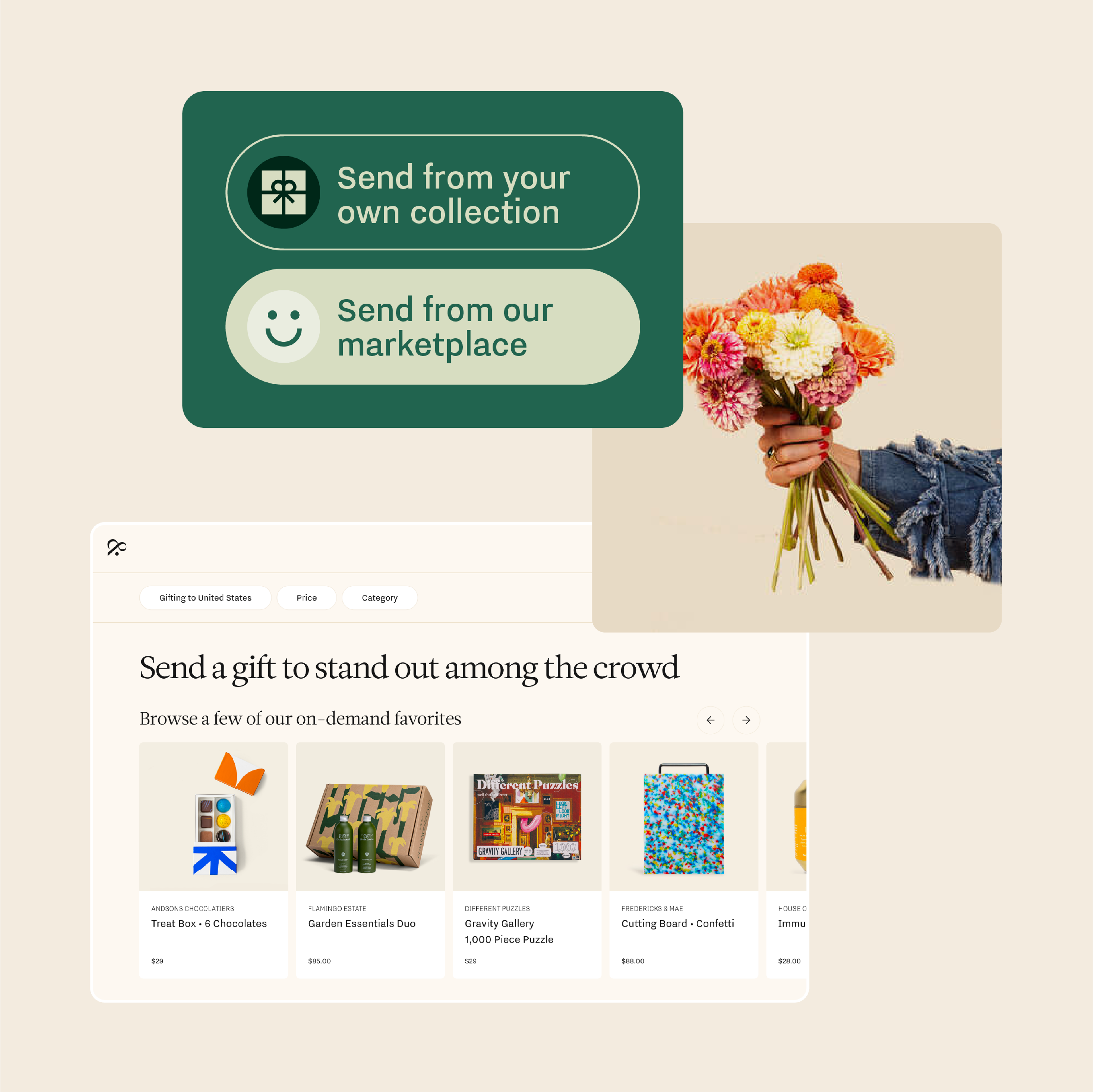 Better gifting on-demand