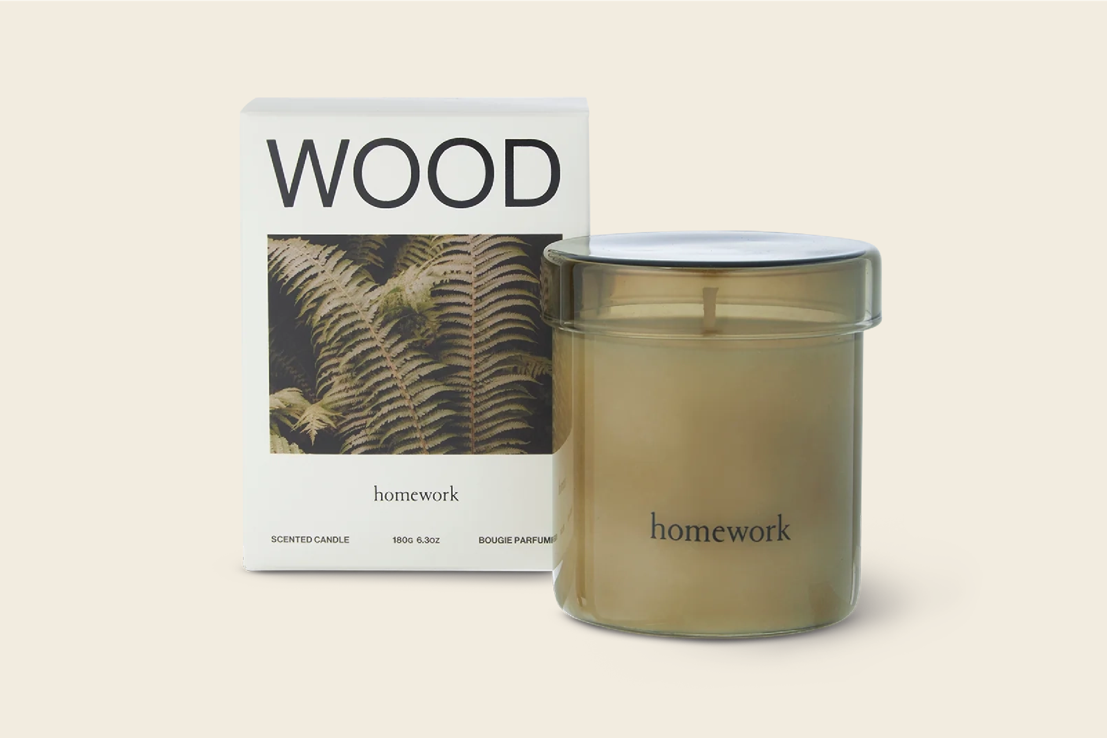 Wood Candle by Homework