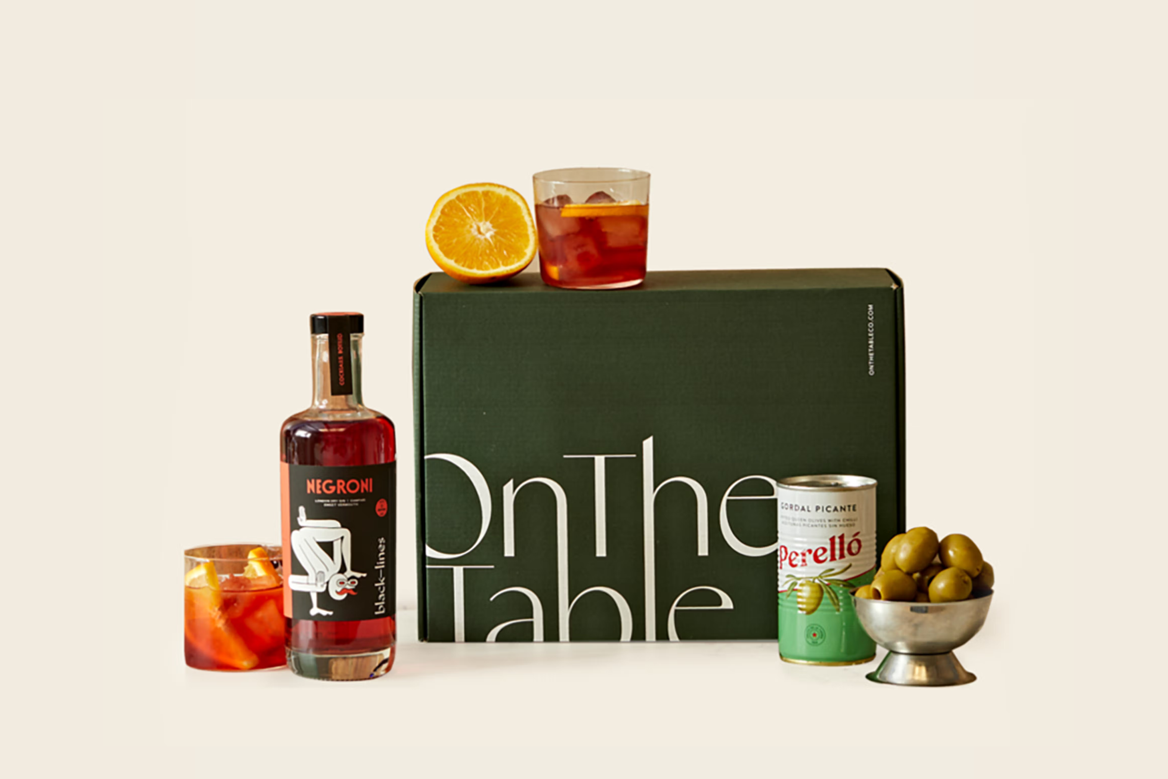 Negroni & Olives by On The Table Co