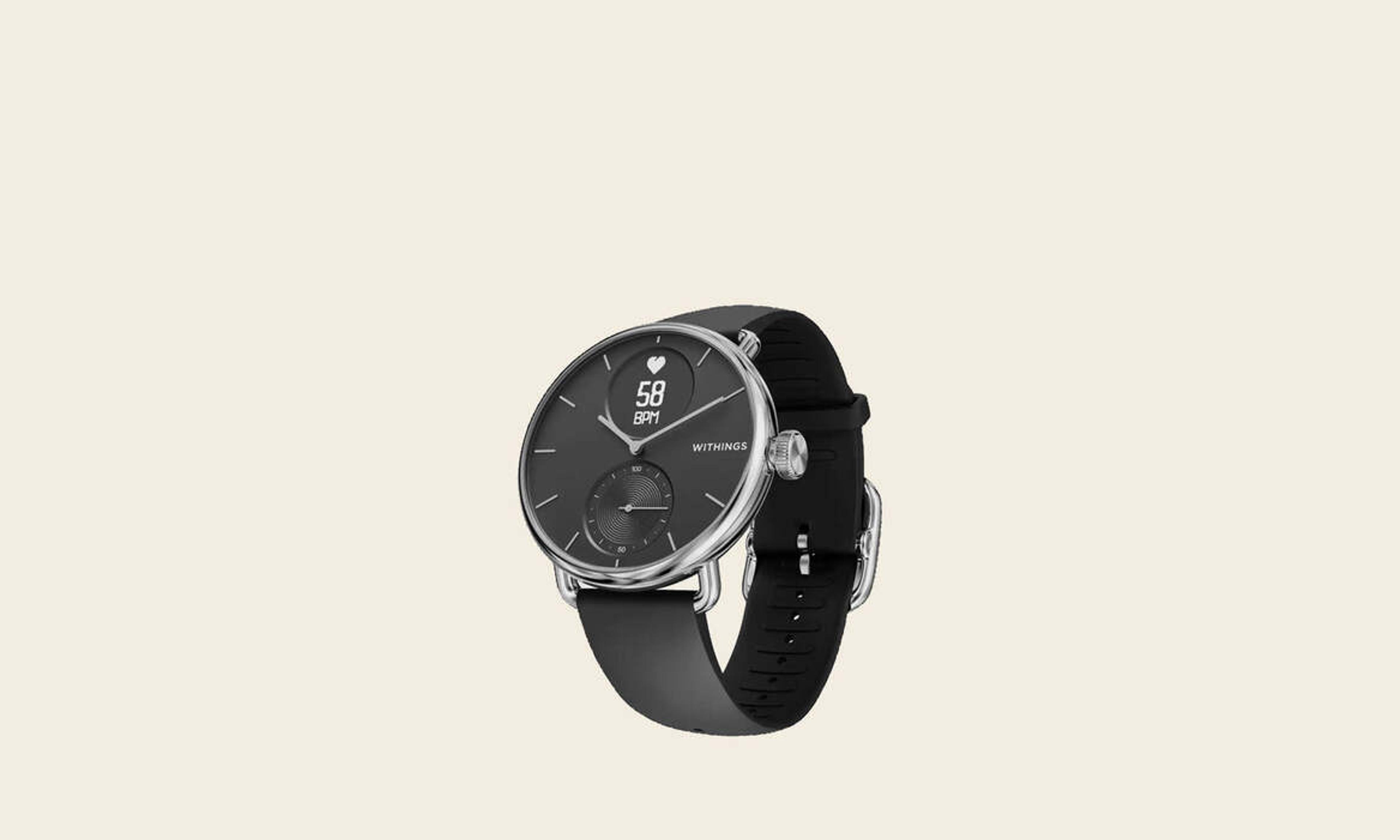 Black smartwatch