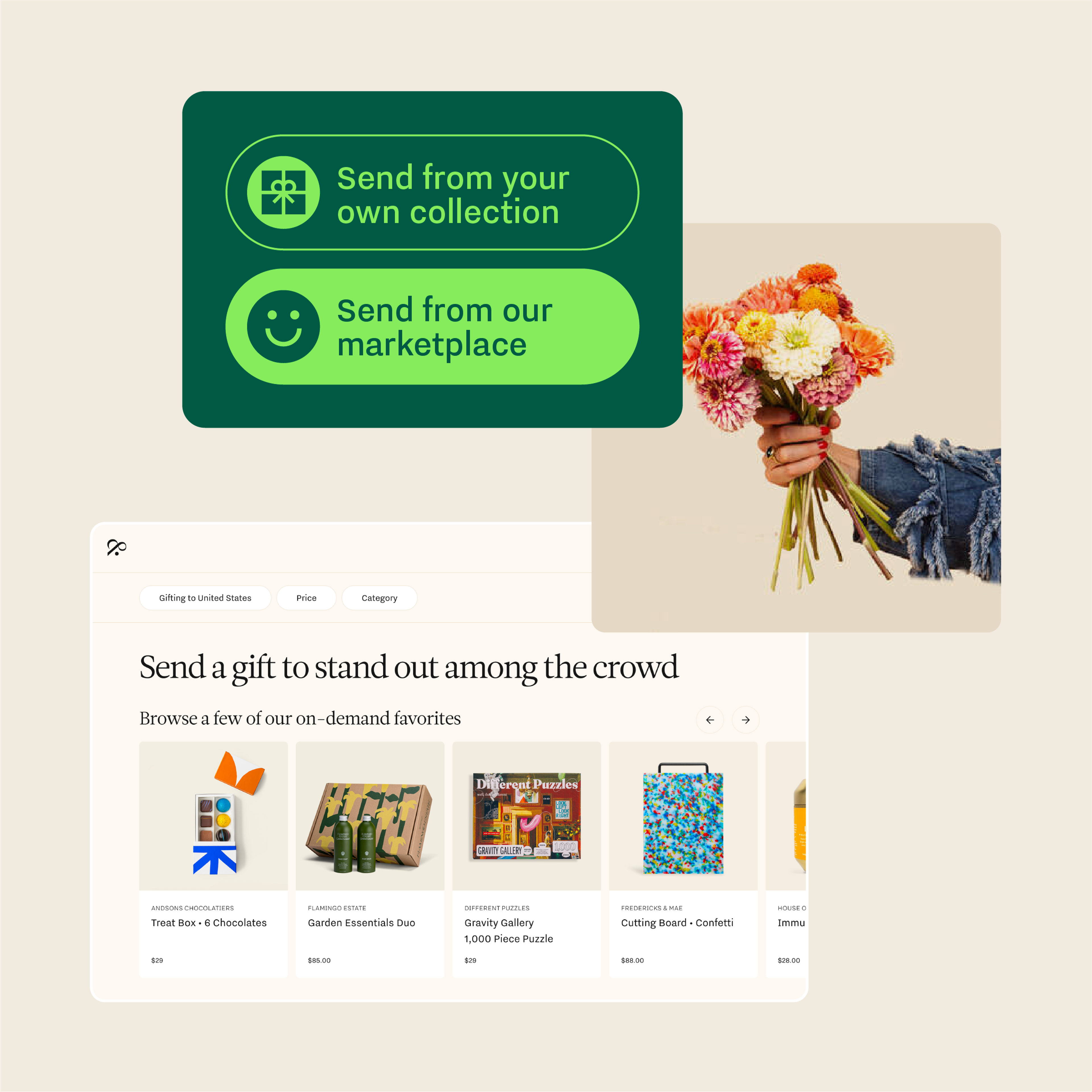 Better gifting on-demand