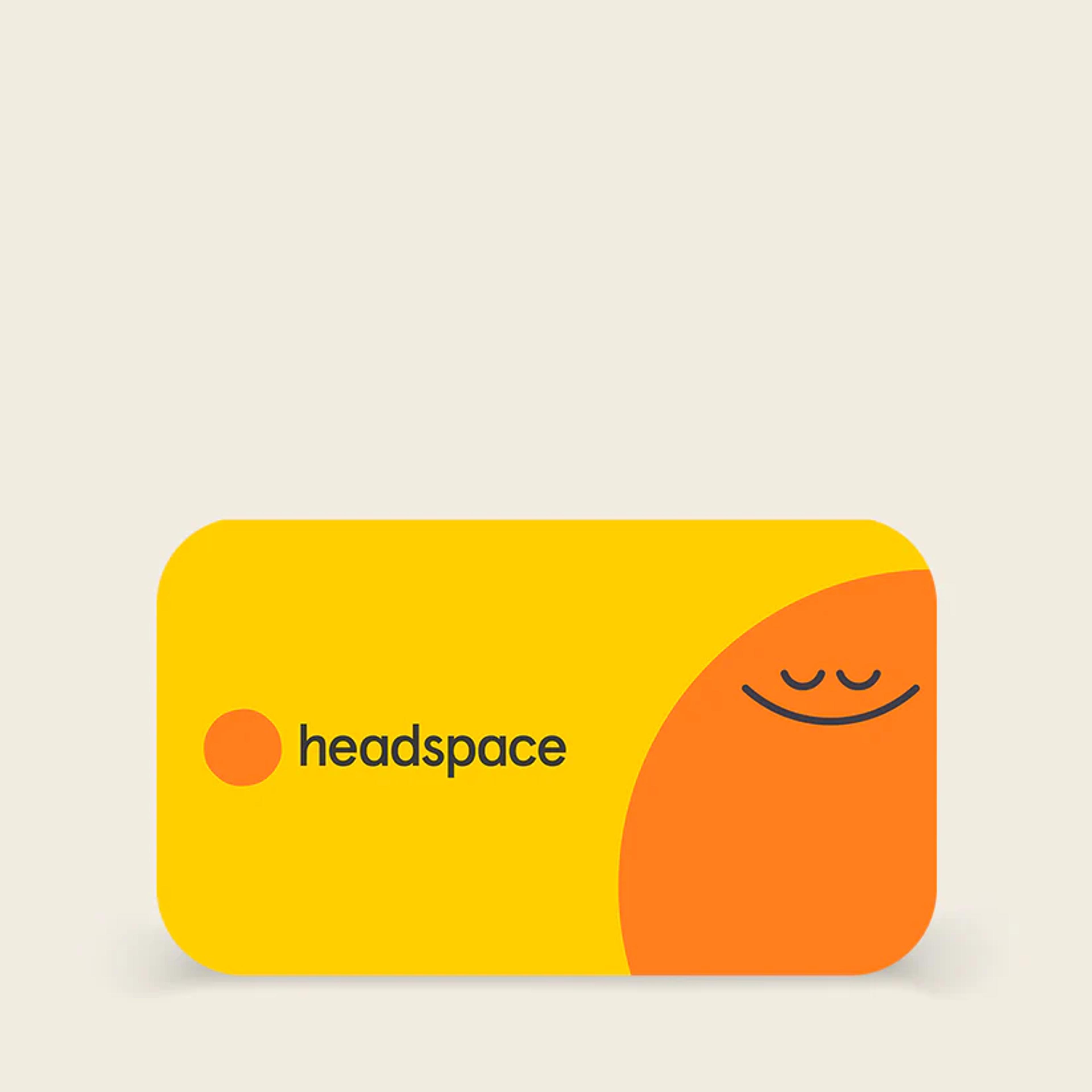 Headspace subscription gift card for employees