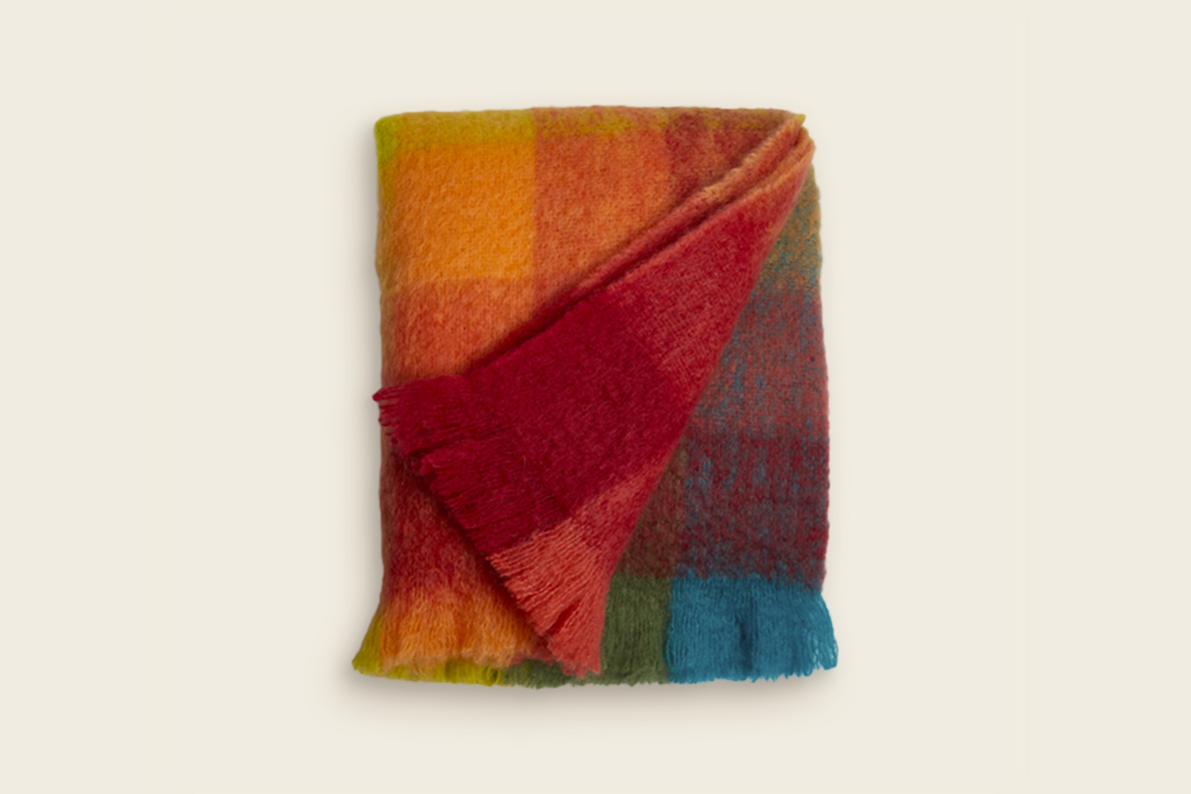 Foxford Woollen Mills Mohair Throw