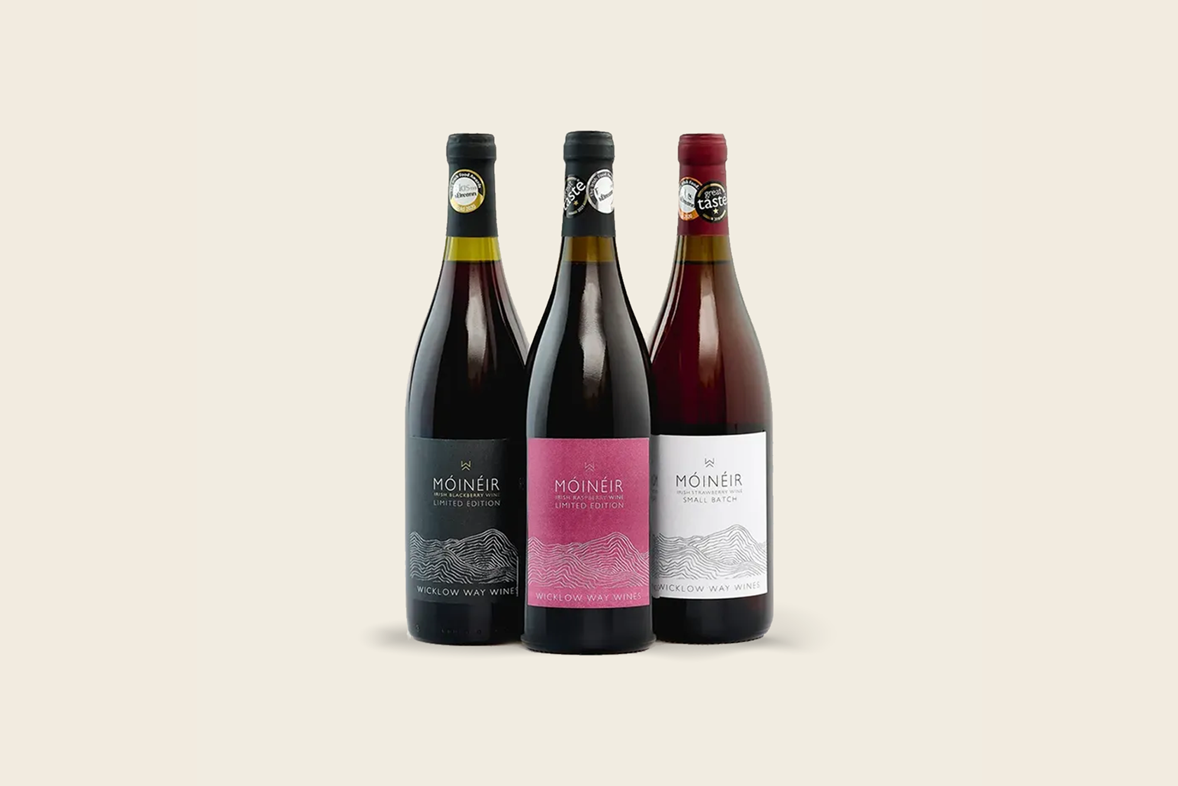 Irish Berry Wine Trio by Wicklow Way Wines