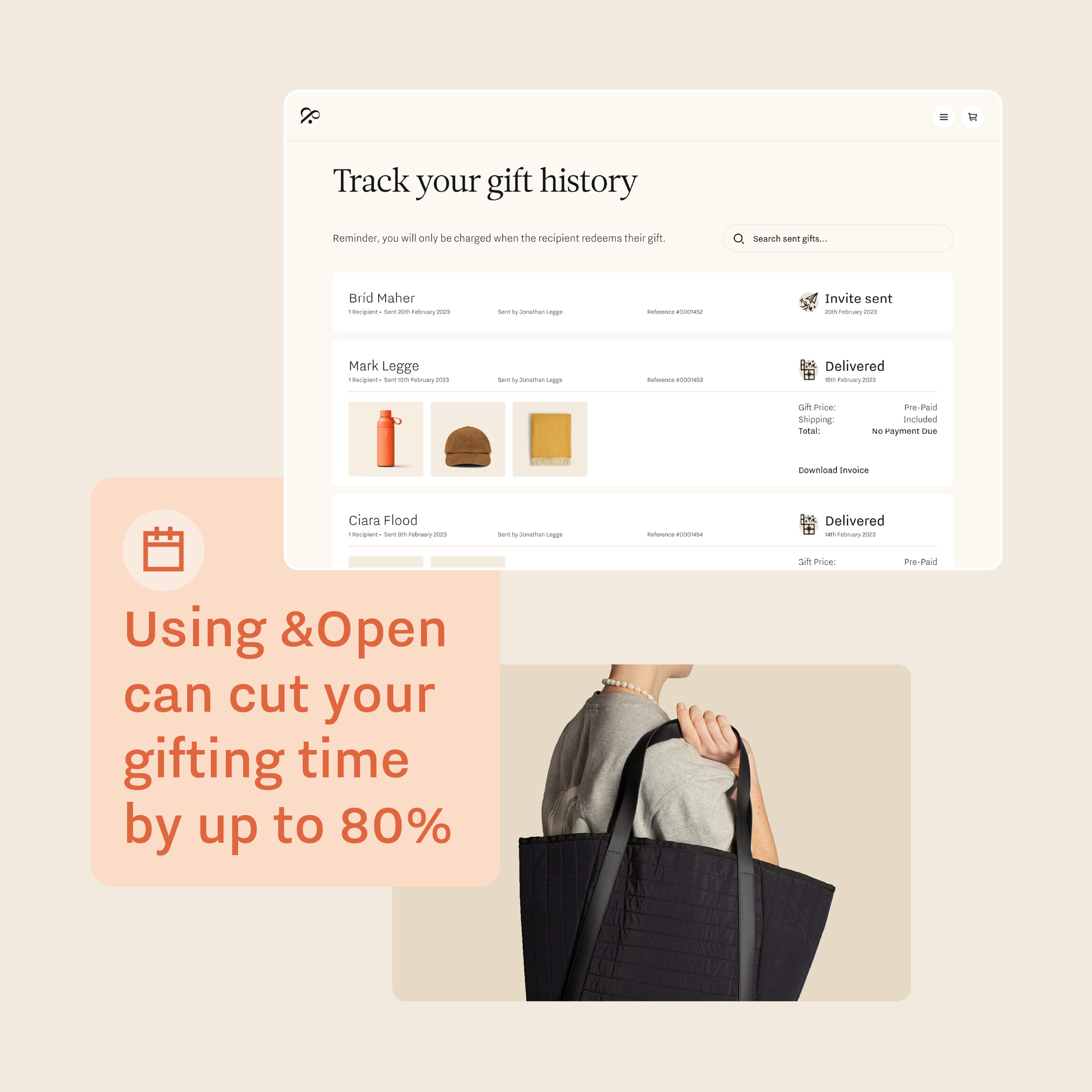 Gifting Platform | &Open