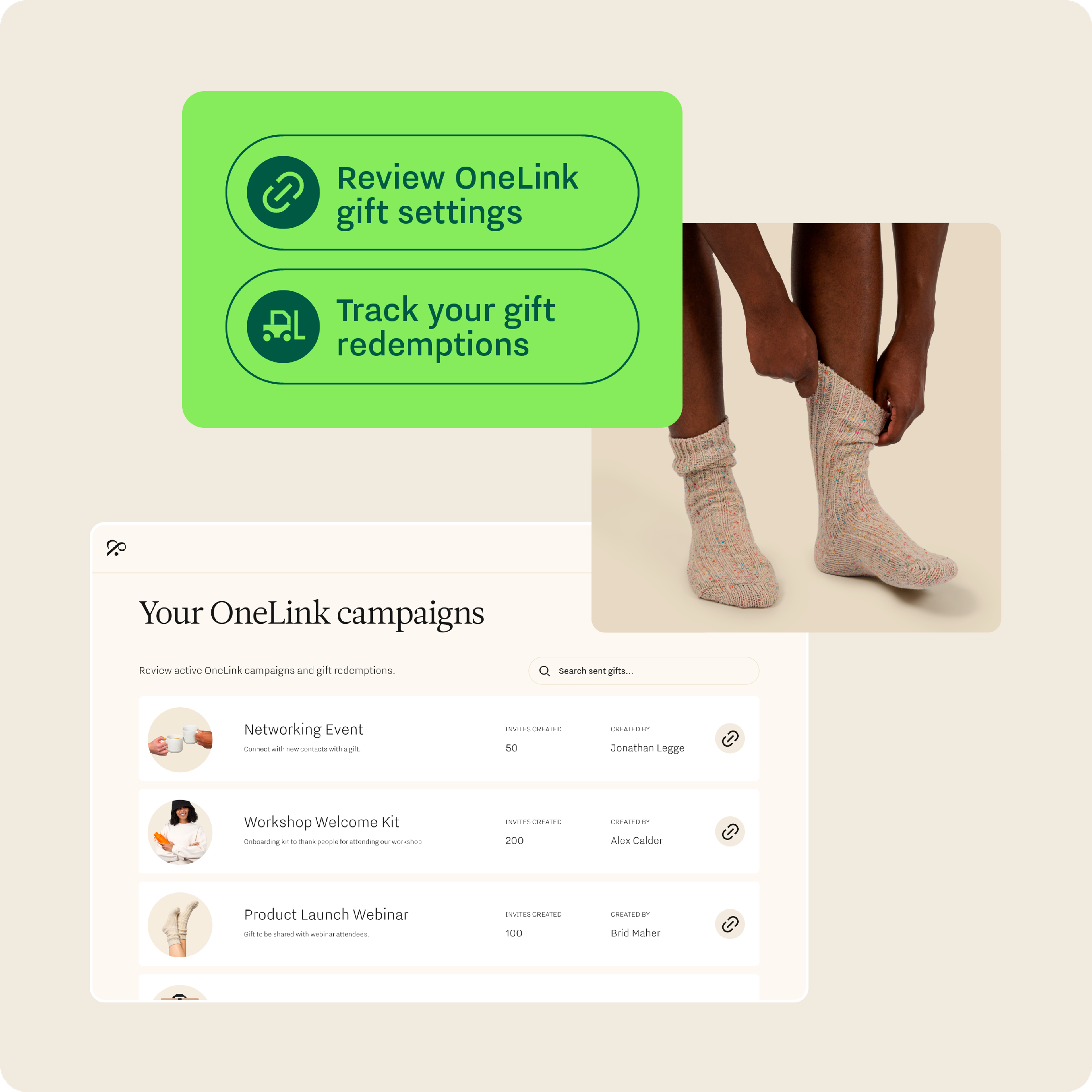 Gifting at scale with OneLink