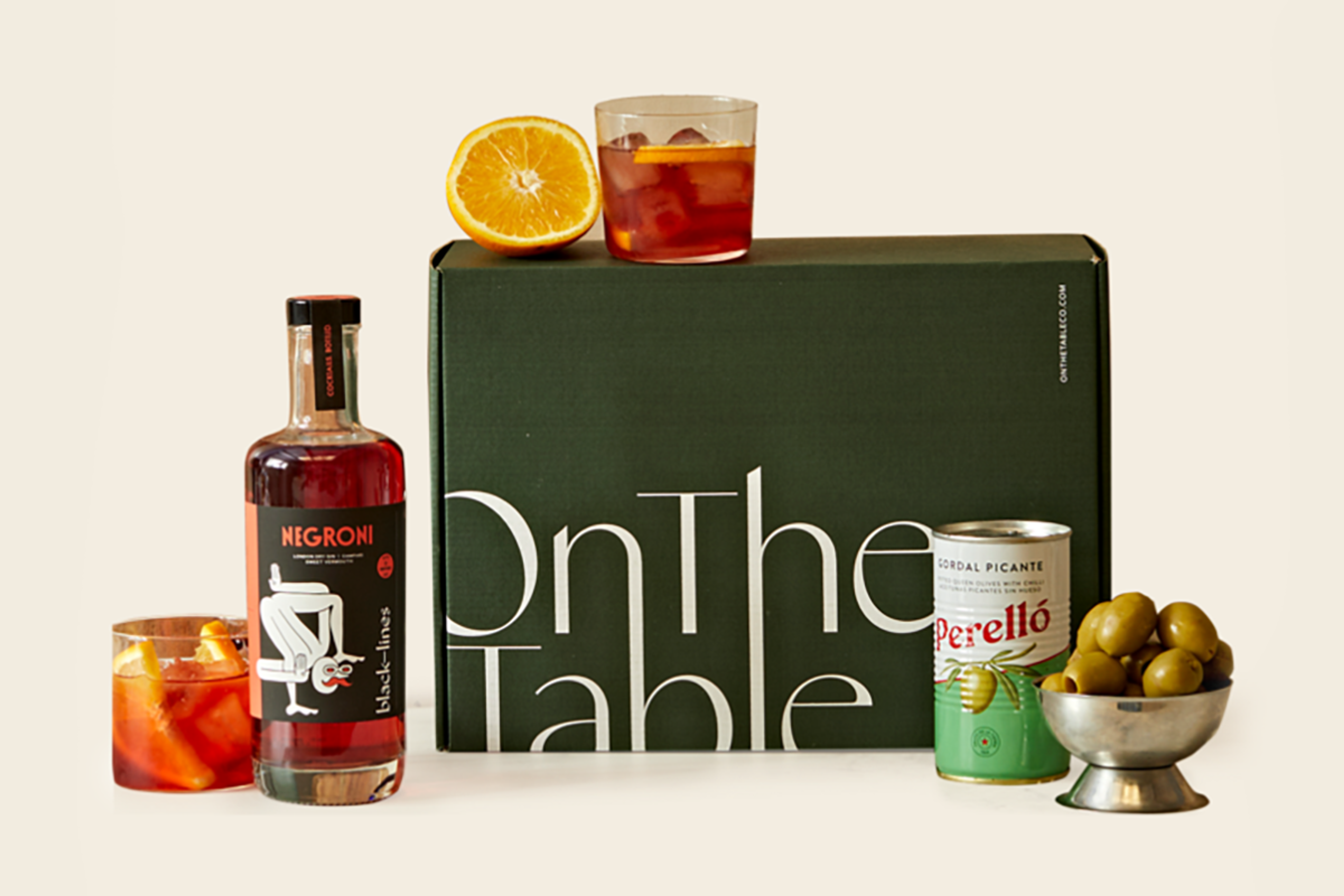 Negroni & Olives by On The Table Co