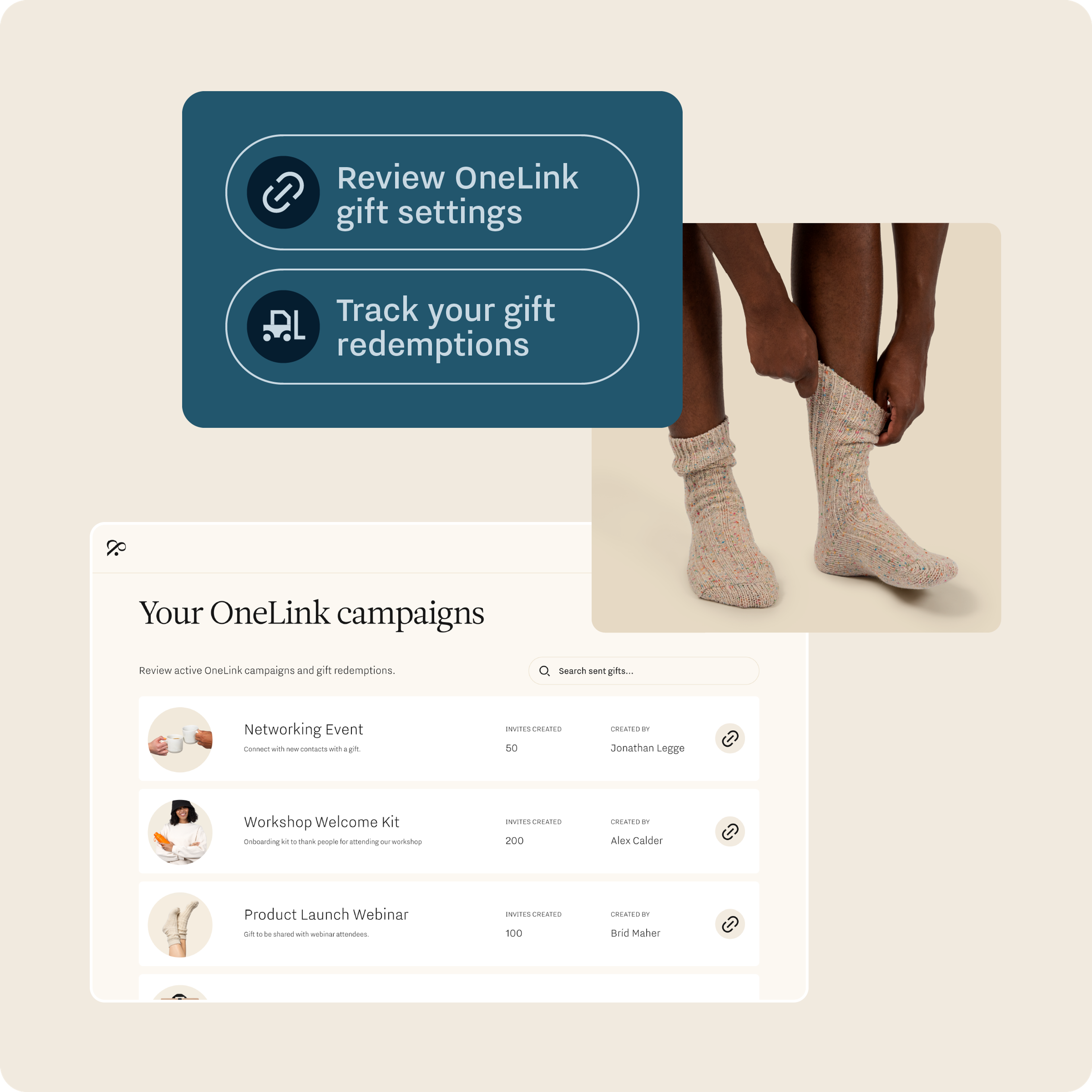 Gifting at scale with OneLink