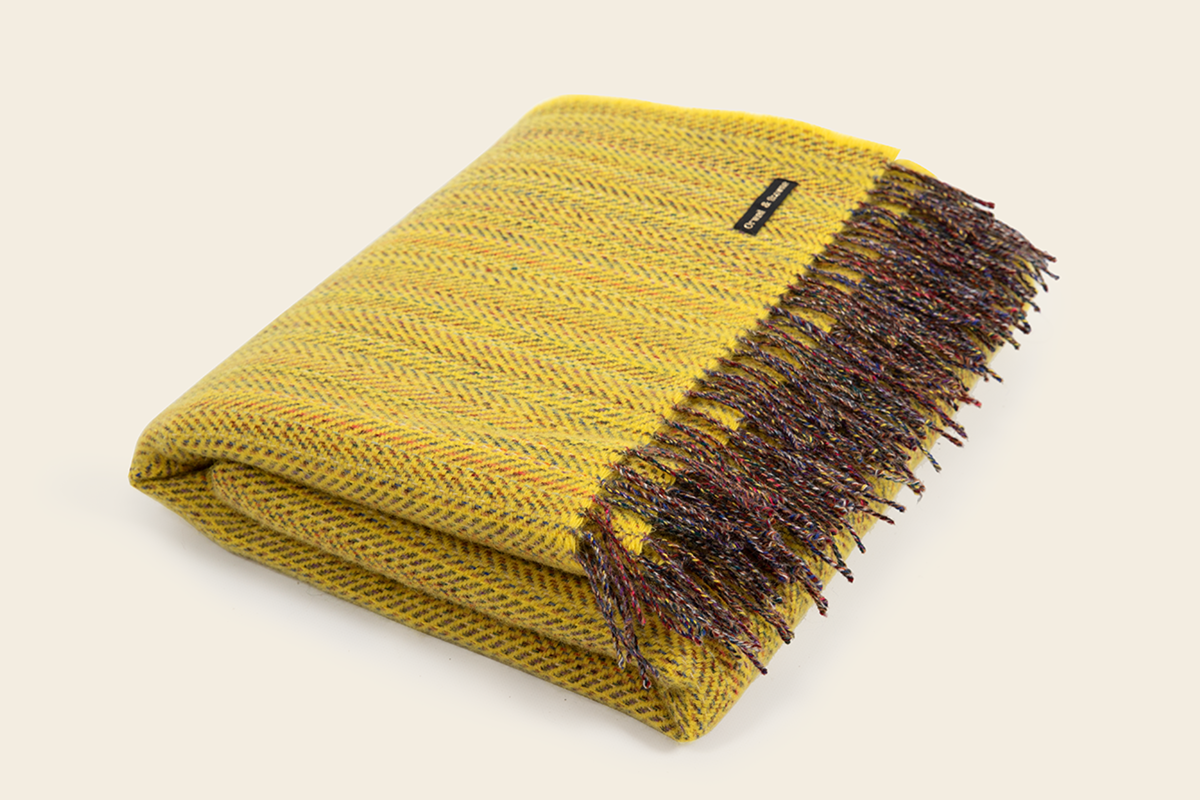 Recycled Wool Throw by Orwell & Browne