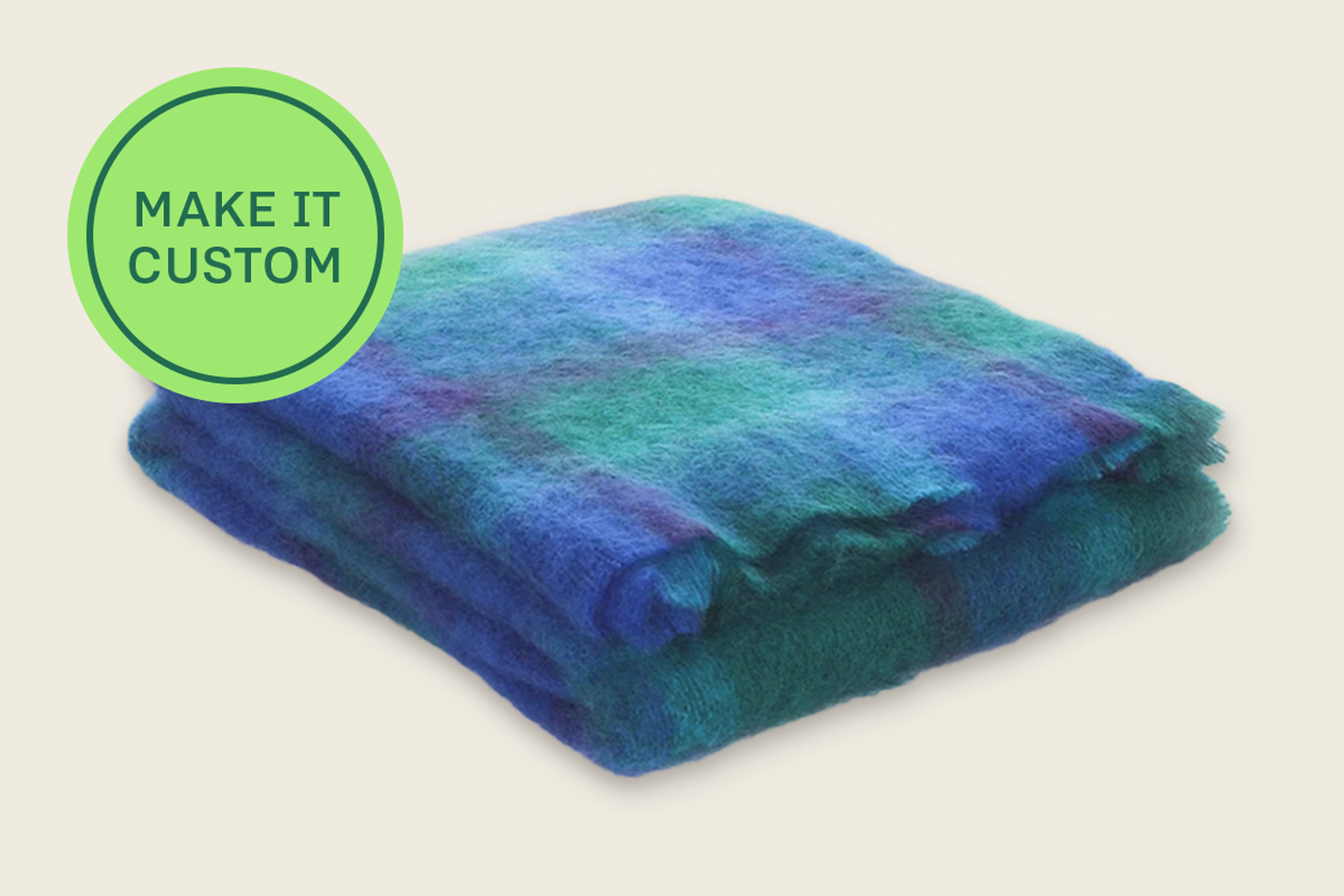 Cushendale Woollen Mills Mohair Blanket