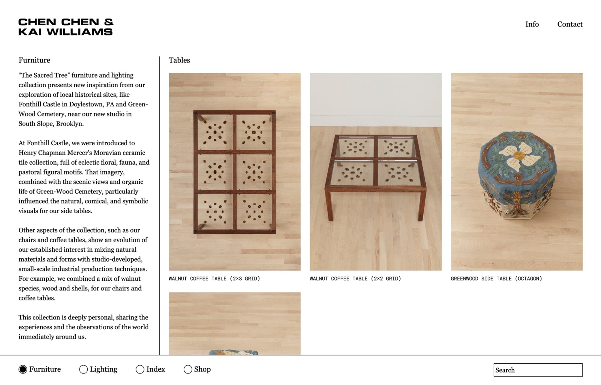 A screenshot of the cckw homepage